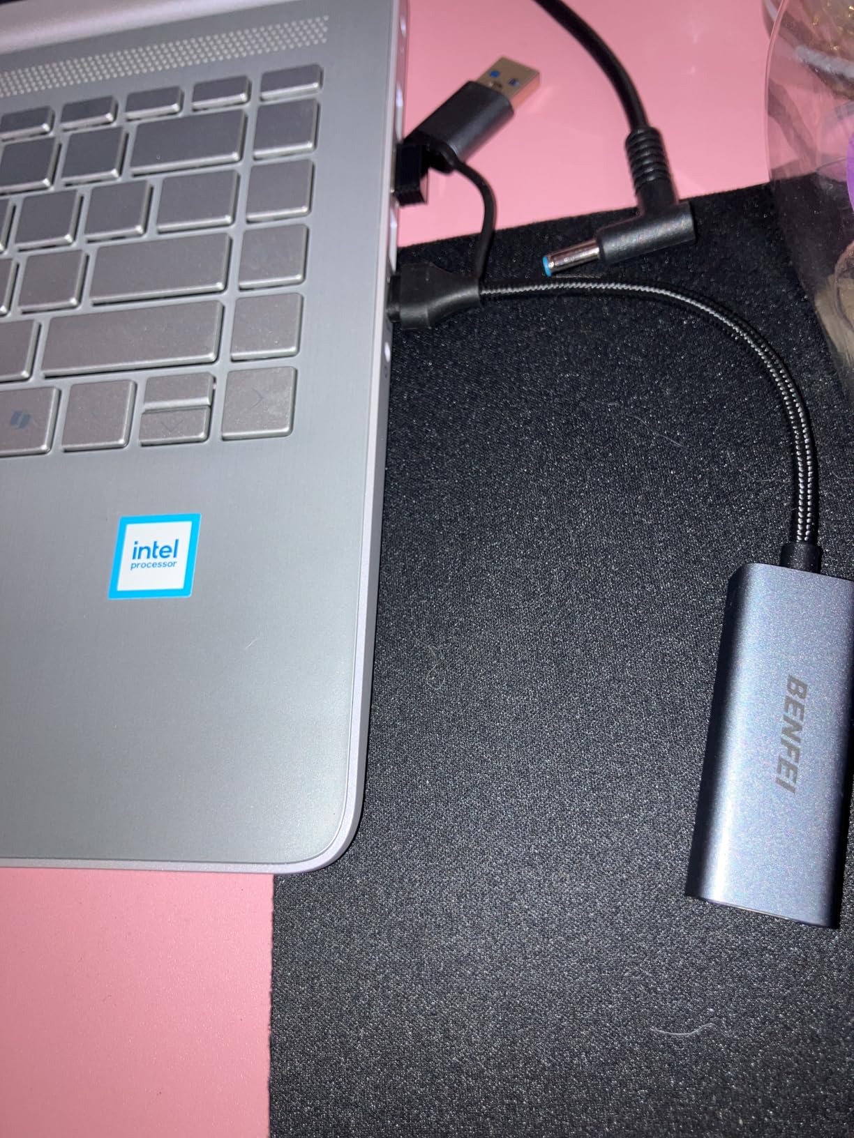 BENFEI USB 3.0 to Ethernet Adapter, USB C to RJ45 Gigabit LAN (1000Mbps) Network Adapter, Compatible with MacBook/Pro/Air, Surface Pro, Windows 11/10/8/7, Mac OS [Aluminium Shell&Nylon Cable] customer photo 1