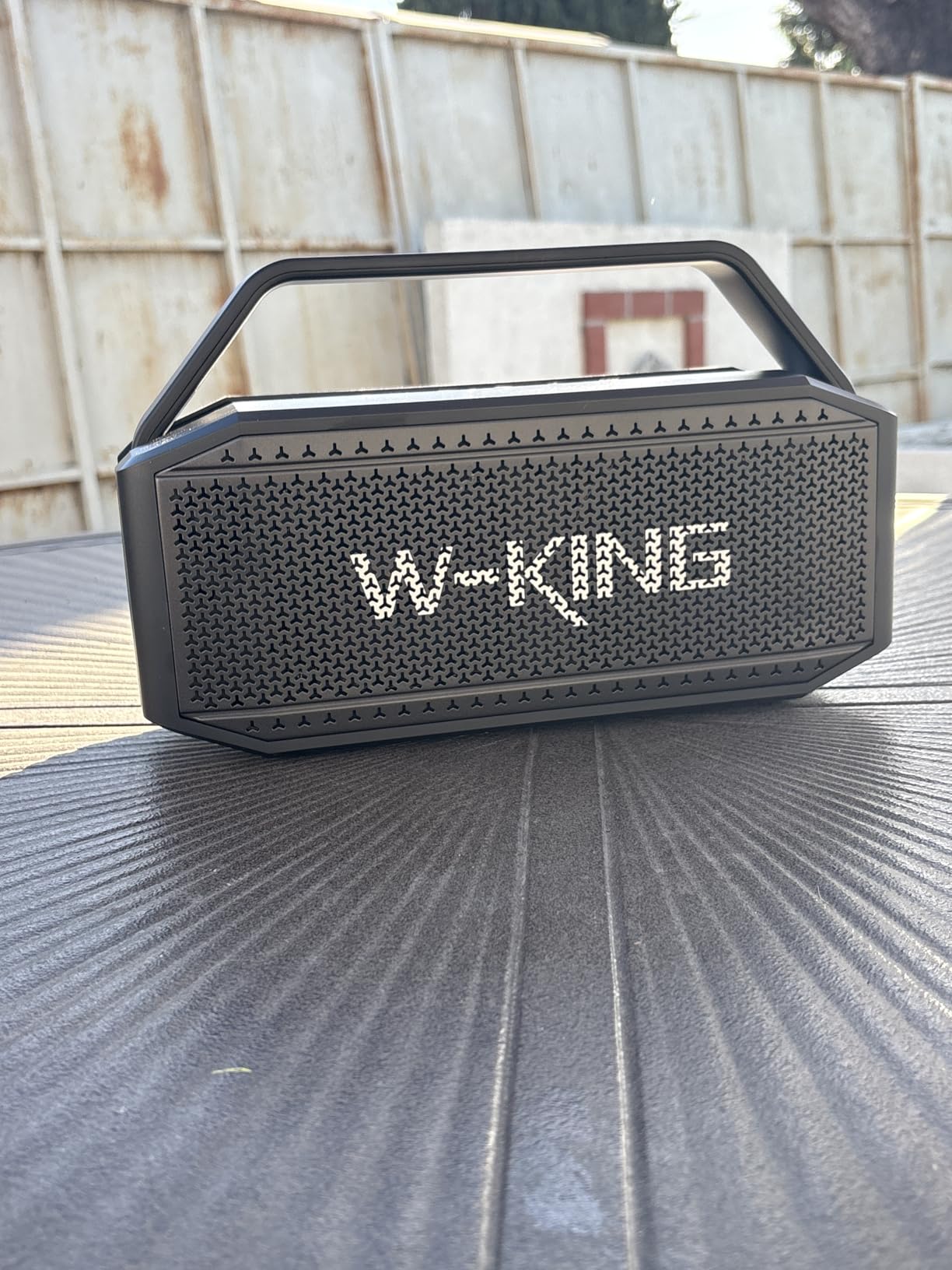 W-KING Loud Portable Bluetooth Speaker, 100W Max Waterproof Speakers Bluetooth Wireless/60W Exlarge Deep Bass Radiator/2 Subwoofer/2 Pairing/40H/TF/AUX/EQ, IPX6 Party Big Large Outdoor Speaker Boombox customer photo 1