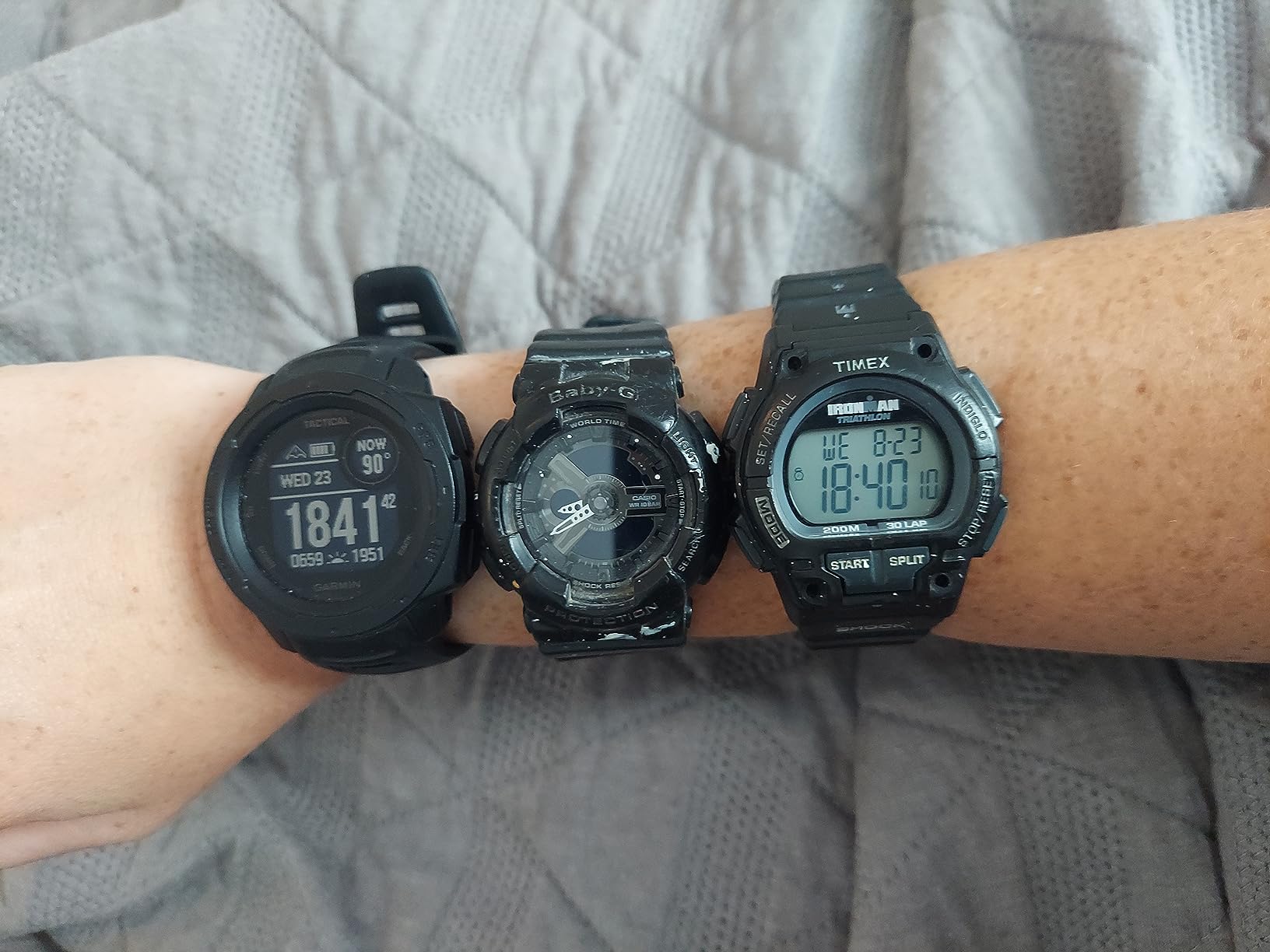 Garmin 010-02064-73 Instinct Esports Edition, GPS Gaming Smartwatch with Esports Activity Profile, Broadcast Your Stress Level and Heart Rate to Game Streams via Str3AMUP! customer photo 1