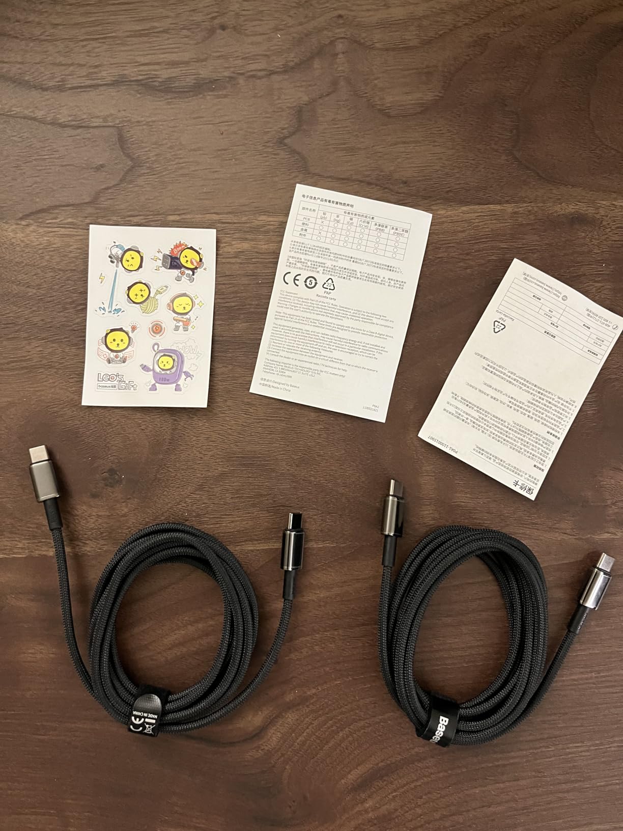 Baseus USB C Cable, 100W PD 5A QC 4.0 Fast Charging USBC to USBC Cable, Zinc Alloy Nylon Braided Type C Charger Cord for iPhone 16 15 Pro Plus Pro Max, MacBook, iPad Pro/Mini, Samsung S23/S22+ customer photo 1