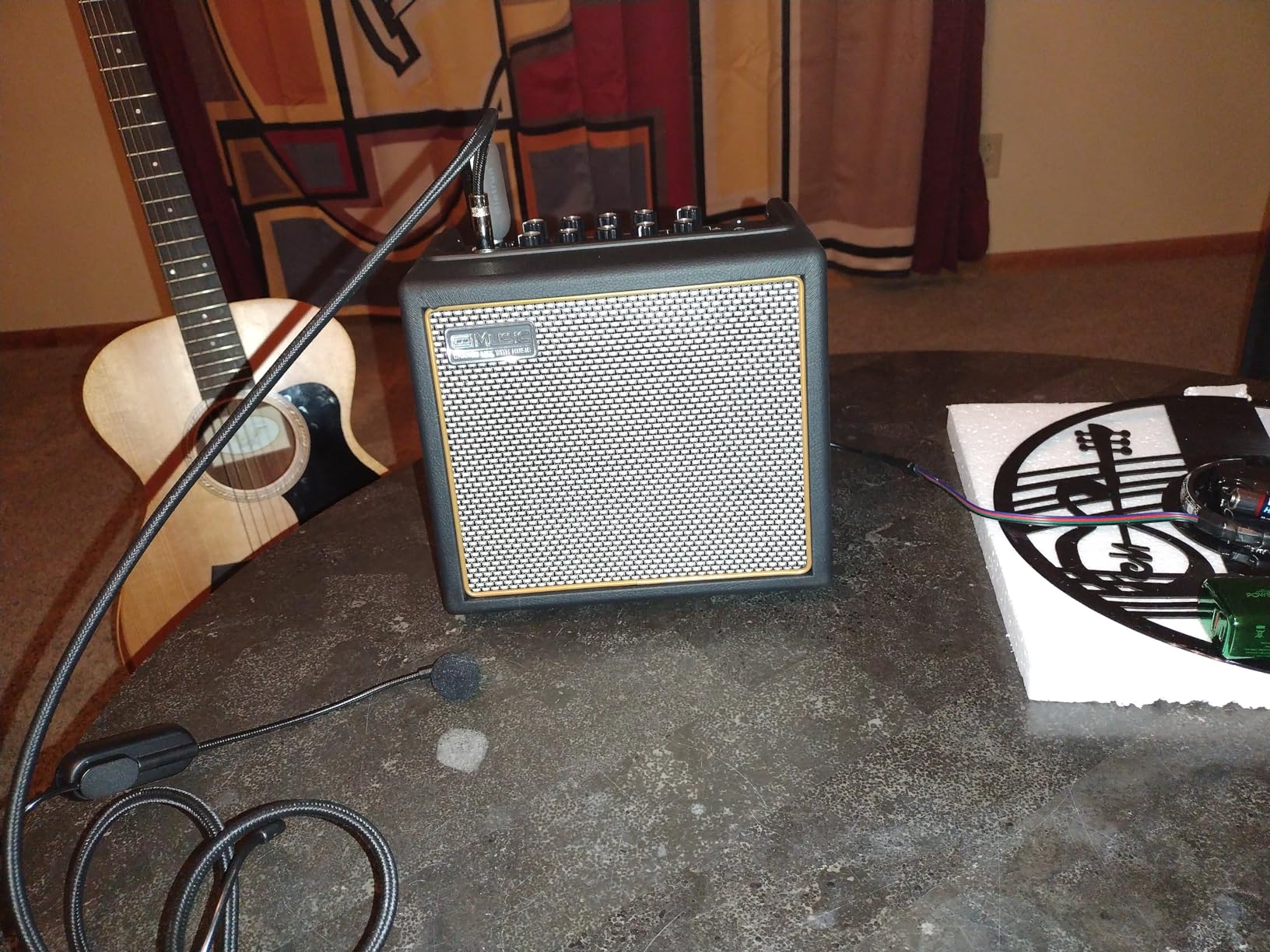Acoustic Guitar Amplifier 30W Bluetooth Rechargeable Portable customer photo 1