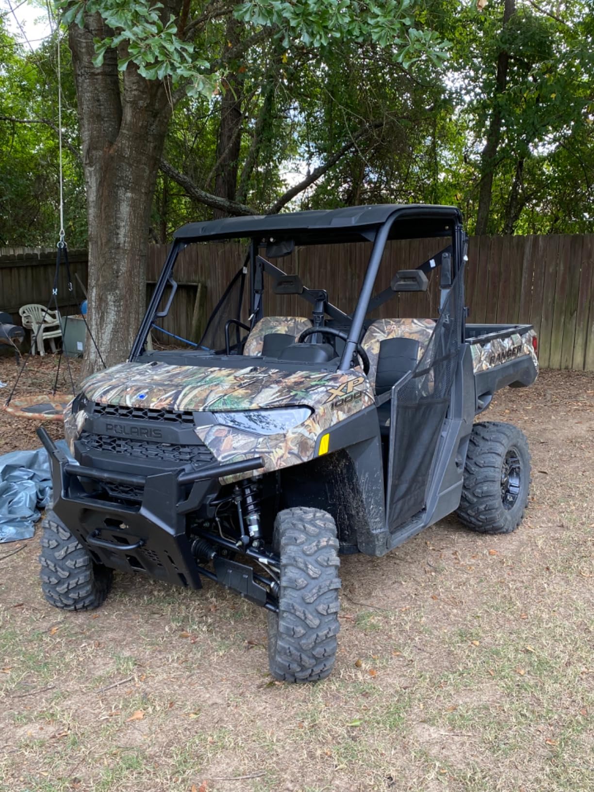 SAUTVS Sport Roof for Ranger XP 1000 900, Dustproof Resistant Hard Coat Poly Lock & Ride 2-Piece Combination Roof for Polaris Ranger 1000 900 XP 3 Seater 2013-2024 Accessories(2PCS, 2882911) customer photo 1