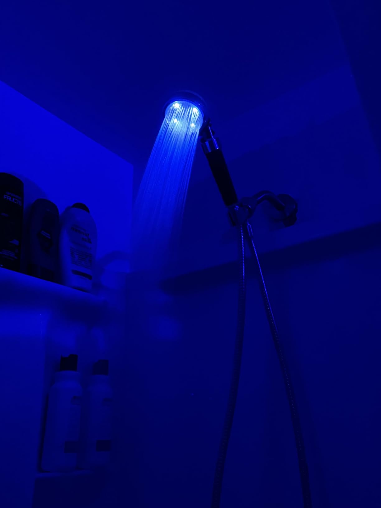 Cobbe Filtered LED Shower Head with Handheld, Color Changing, High Pressure Shower Head with Filter, Water Saving Spray Handheld Showerheads with Hose and Base for Dry Skin & Hair customer photo 1