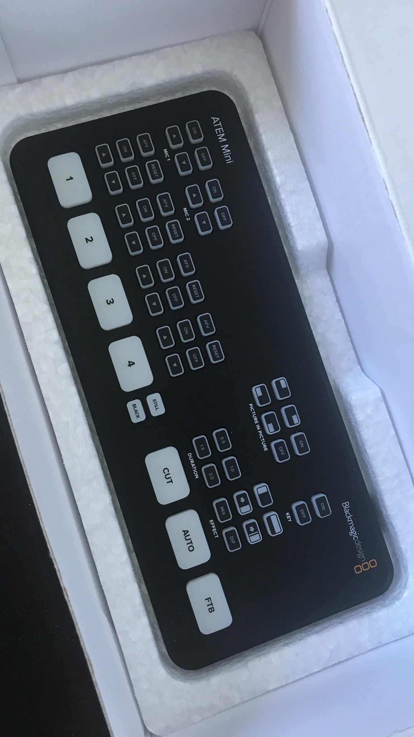 Blackmagic Design ATEM Mini Pro ISO HDMI Live Stream Switcher Bundle with 6' HDMI Cable, 7' Cat5e Cable, and 5-Pack of SolidSignal Cable Ties (SWATEMMINIBPRISO) customer photo 2