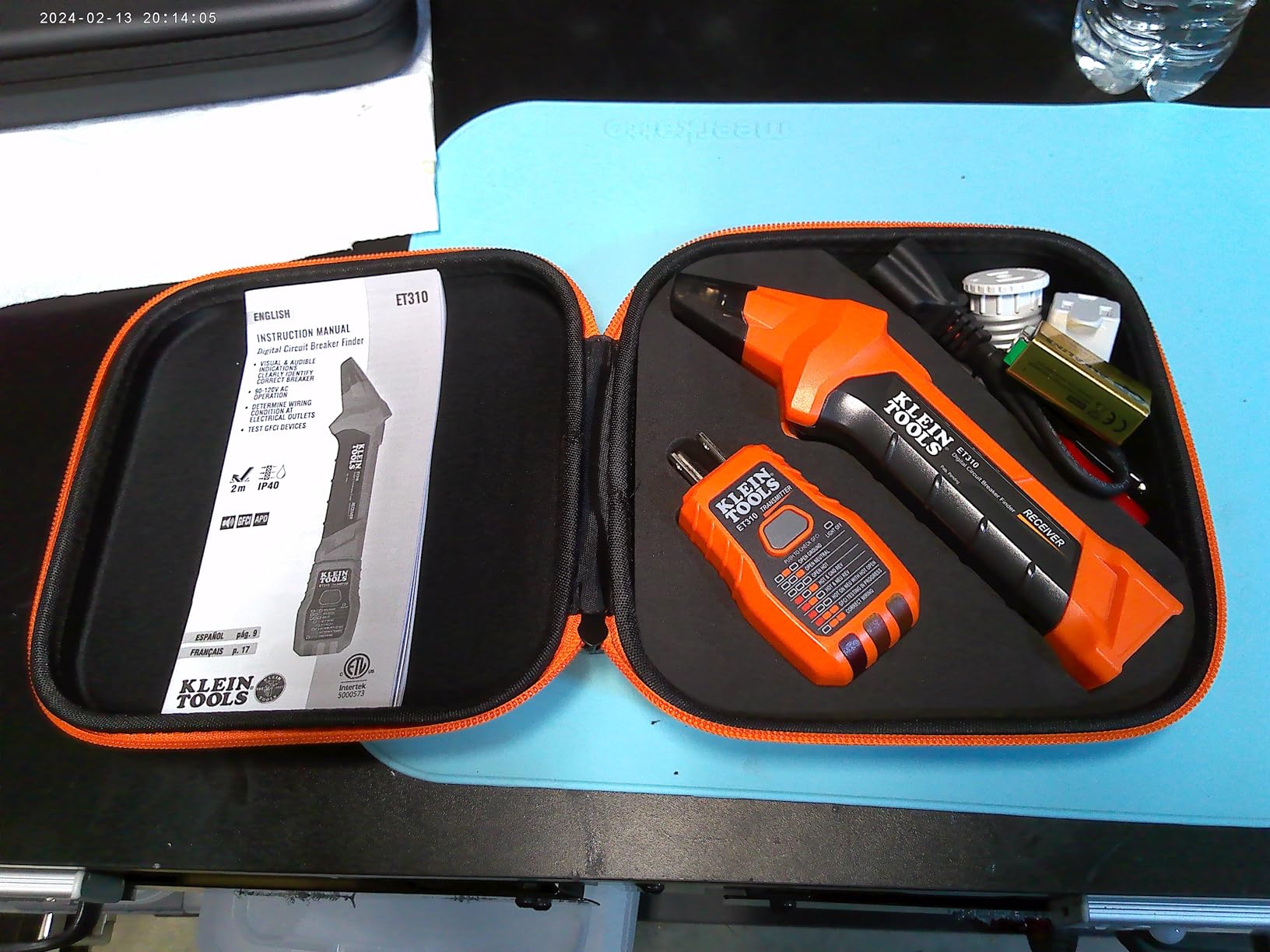 Klein Tools 80016 Circuit Breaker Finder Tool Kit with Accessories, GFCI Outlet Tester, 2-Piece Set customer photo 2