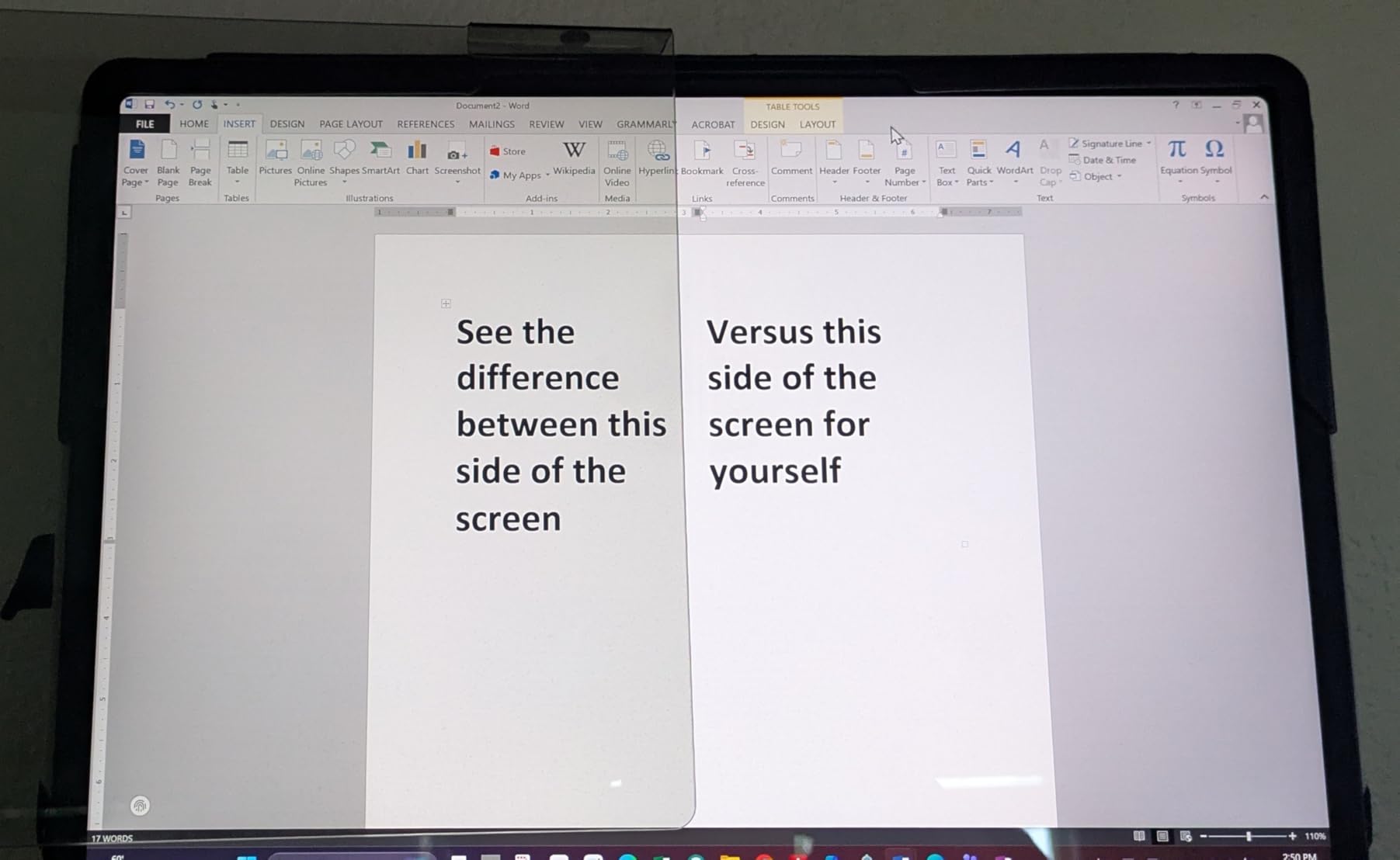VINTEZ Blue Light Screen Protector for 27 Inch Computer Monitor and Laptop - Anti-UV Blue Light Blocking Film for Desktop PC, Eye Protection Filter, 24