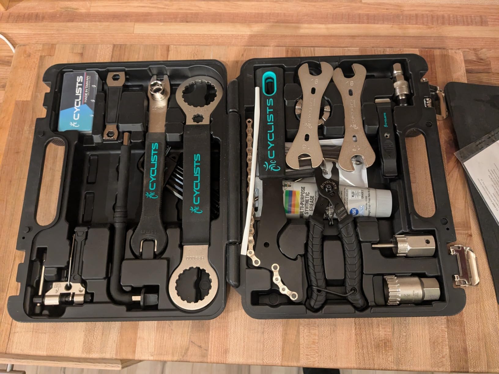 23 Piece Bike Tool Kit - Bicycle Repair Tool Box Compatible - Mountain/Road Bike Maintenance Tool Set customer photo 1
