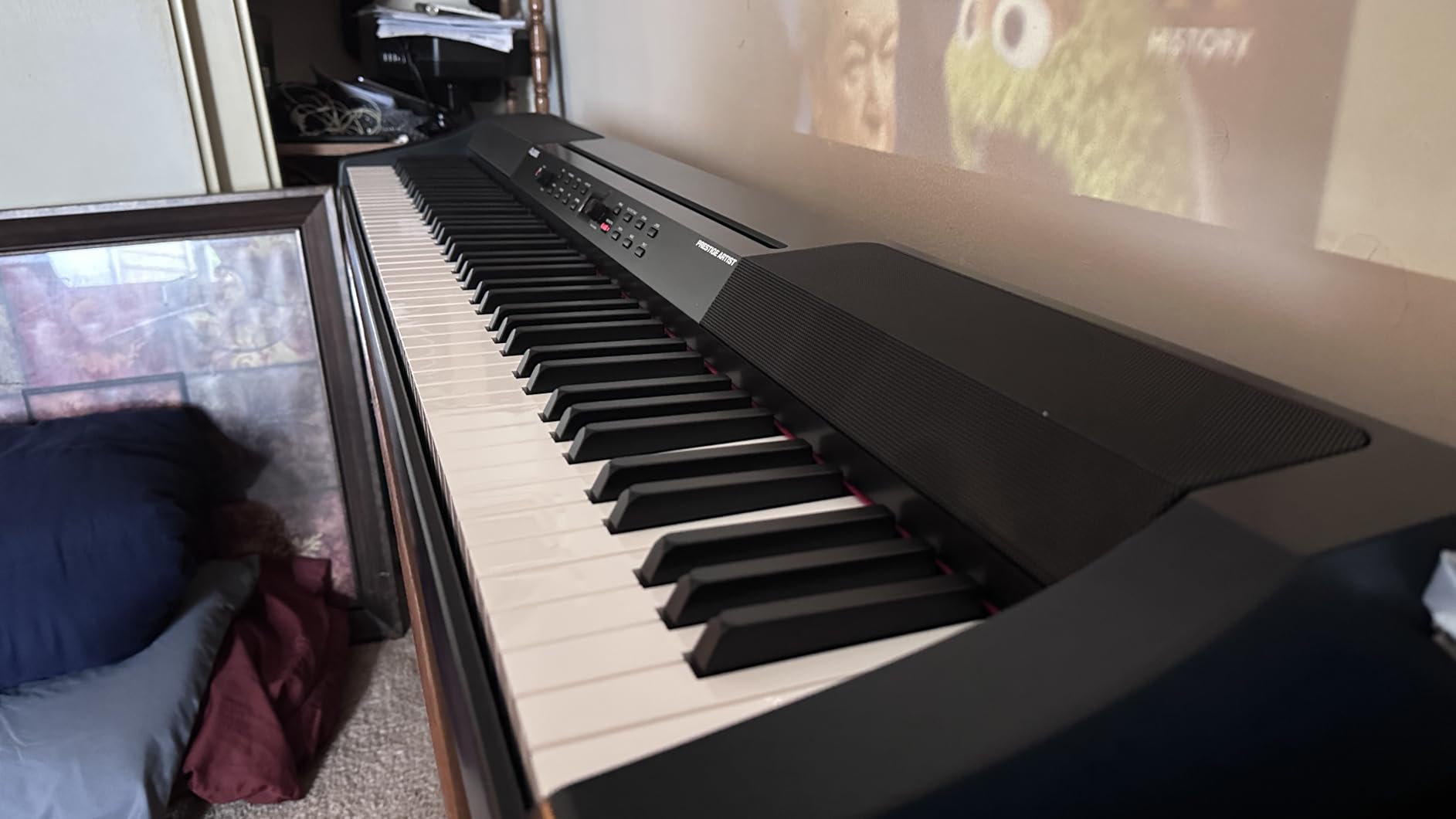 Alesis Prestige Artist - 88 Key Digital Piano with Full-Size Graded Hammer Action Weighted Keys, Multi-Sampled Sounds, Speakers, FX and 256 Polyphony customer photo 2