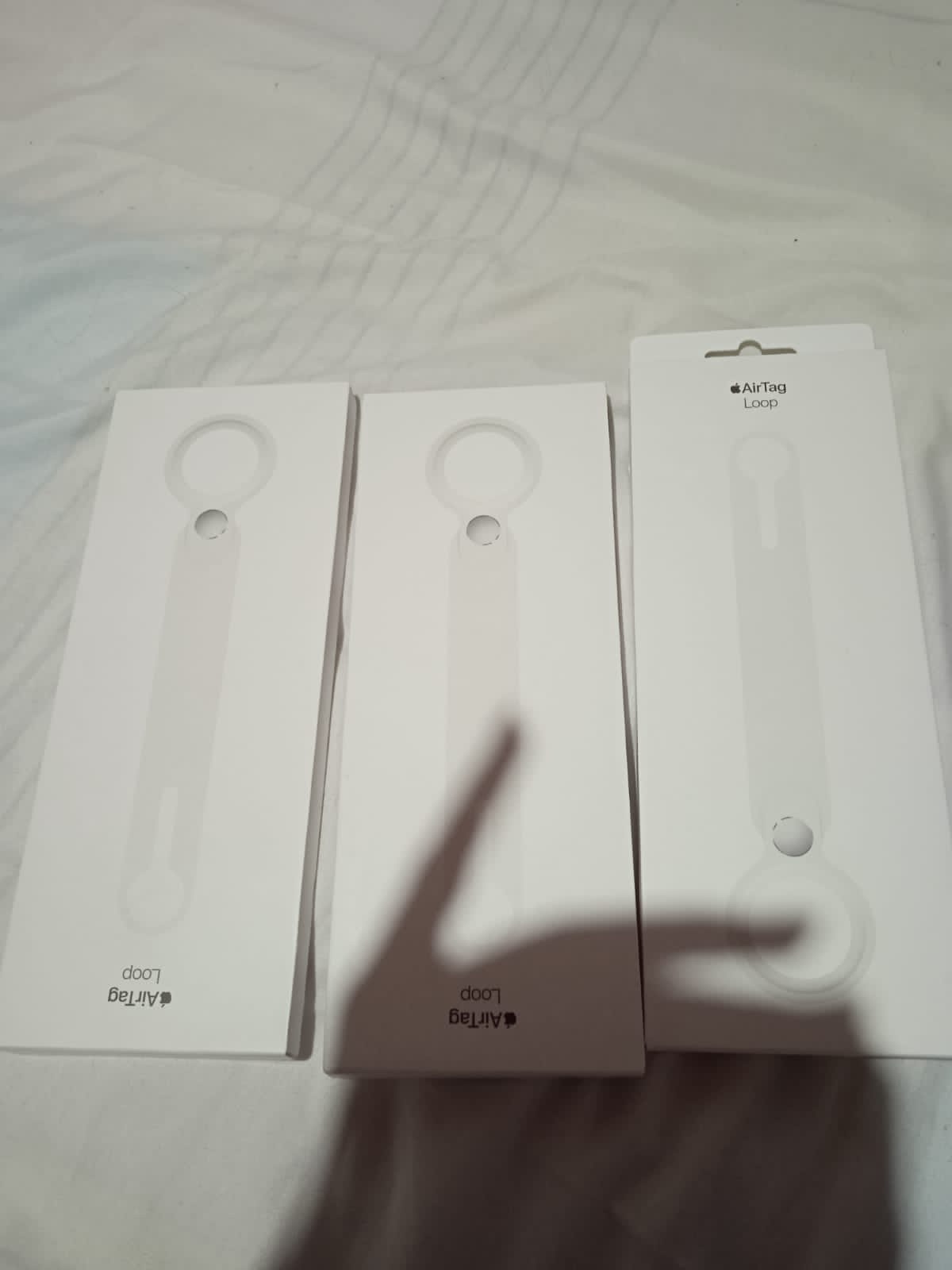 Apple AirTag Loop Case - White customer photo 1