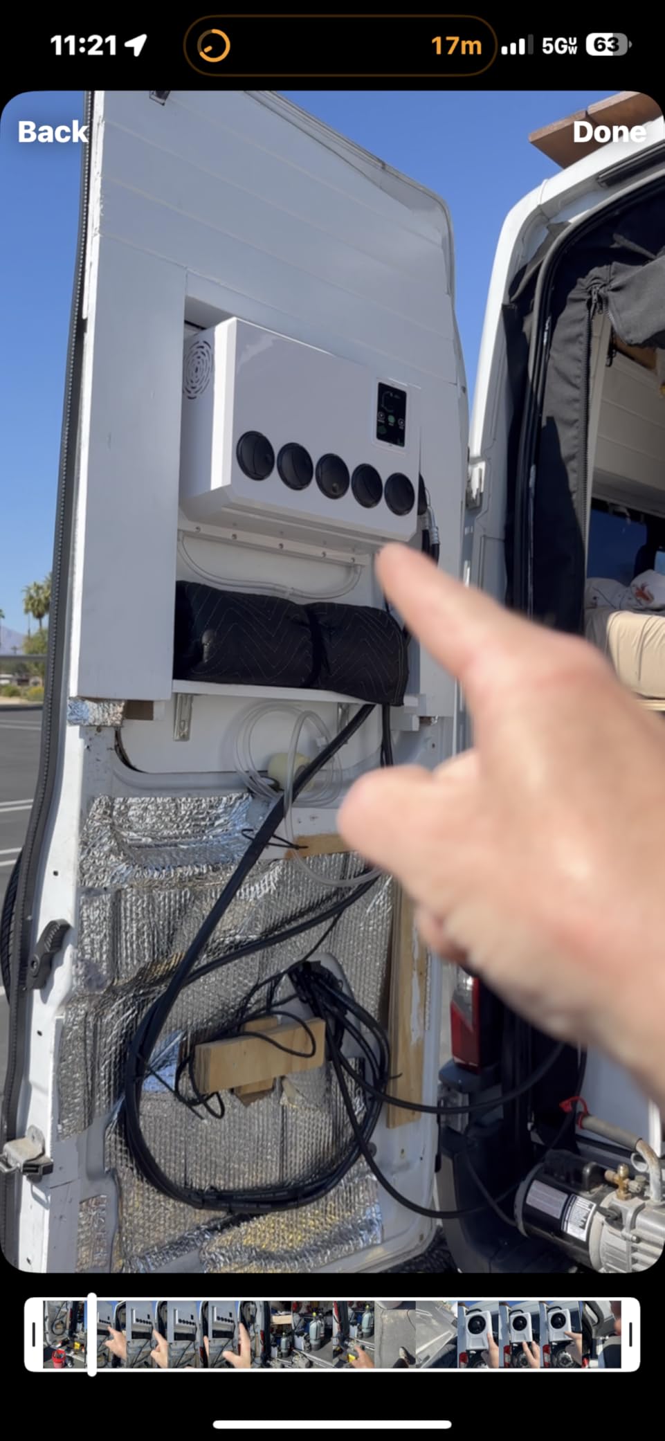 Treeligo Universal dc 12V Electric RV Truck Air Conditioner Camper A/C Unit 12000 BTU Fast Cooling for Motorhome Bus tractor automotive air conditioner, white customer photo 1