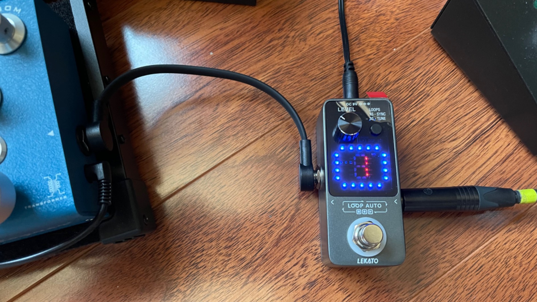 LEKATO Looper Pedal, Guitar Looper Pedal for Electric Guitar&Bass Loop Pedal with SYNC & Tuner Function Triple Effect Guitar Looper with LED Screen Unlimited Overdubs 3 Loops 18 Minutes Record Time customer photo 2