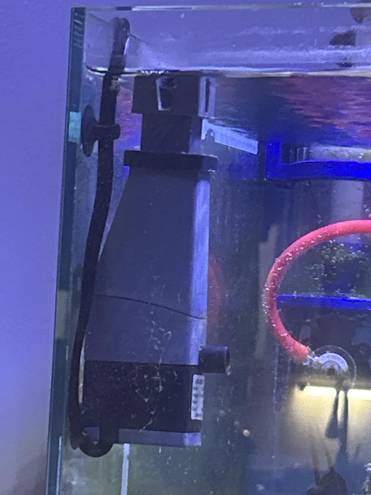 AQUANEAT Aquarium Surface Skimmer, Protein Skimmer, Internal Filter for Aquarium, 80GPH customer photo 2