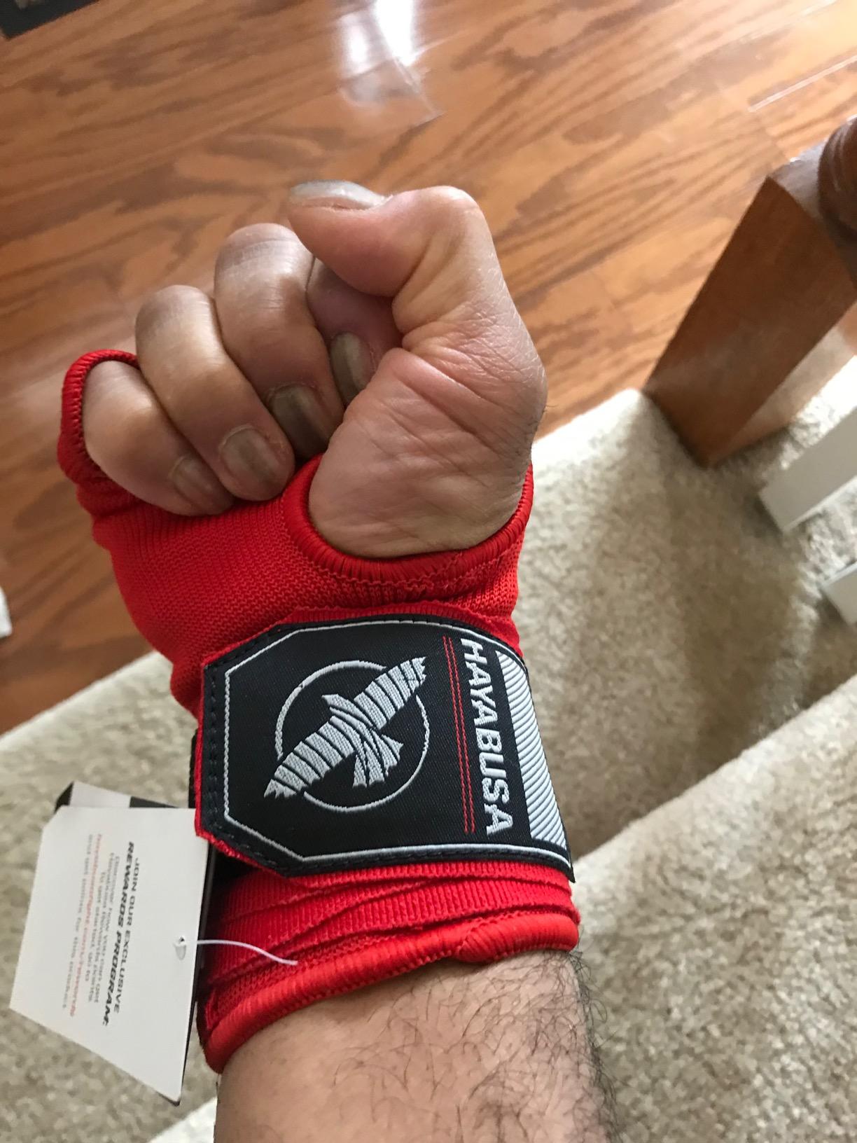 Hayabusa Quick Gel Boxing Hand Wrap Gloves customer photo 2