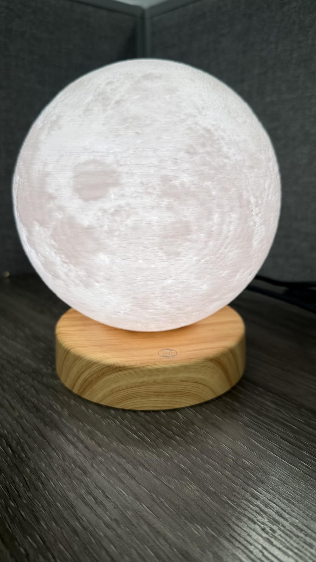 RscCleaner Light Therapy Lamp, Happy Sun Lamp 10000 Lux with 3 Color Temperatures, Adjustable Brightness,Timer & Memory Function, Happy Sunlight Lamp with Remote Control for Home Office Decoration customer photo 1