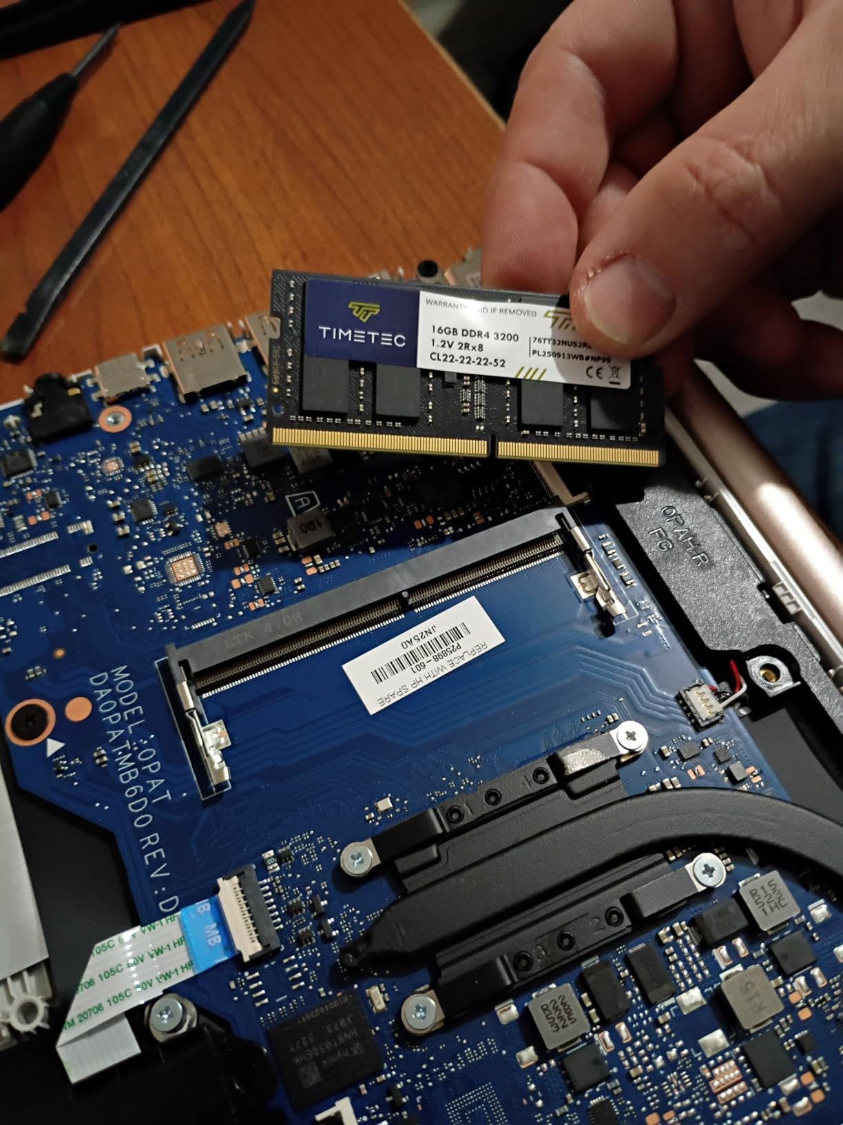 Timetec 32GB KIT(2x16GB) DDR4 3200MHz (or 2933MHz or 2666MHz) PC4-25600 Non-ECC Unbuffered 1.2V CL22 2Rx8 Dual Rank 260 Pin SODIMM Laptop Notebook PC Computer Memory RAM Module Upgrade customer photo 2