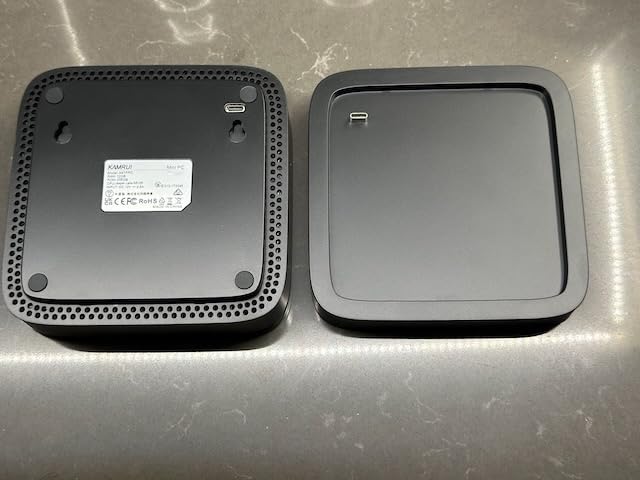 KAMRUI Pinova P1 Mini PC Computer, AMD Ryzen 4300U Processor, 16GB DDR4 RAM 256GB M.2 SSD, Mini Desktop Computer Support Triple 4K, USB-C, WiFi, Bluetooth, Ethernet, HTPC for Business, Education, Home customer photo 2