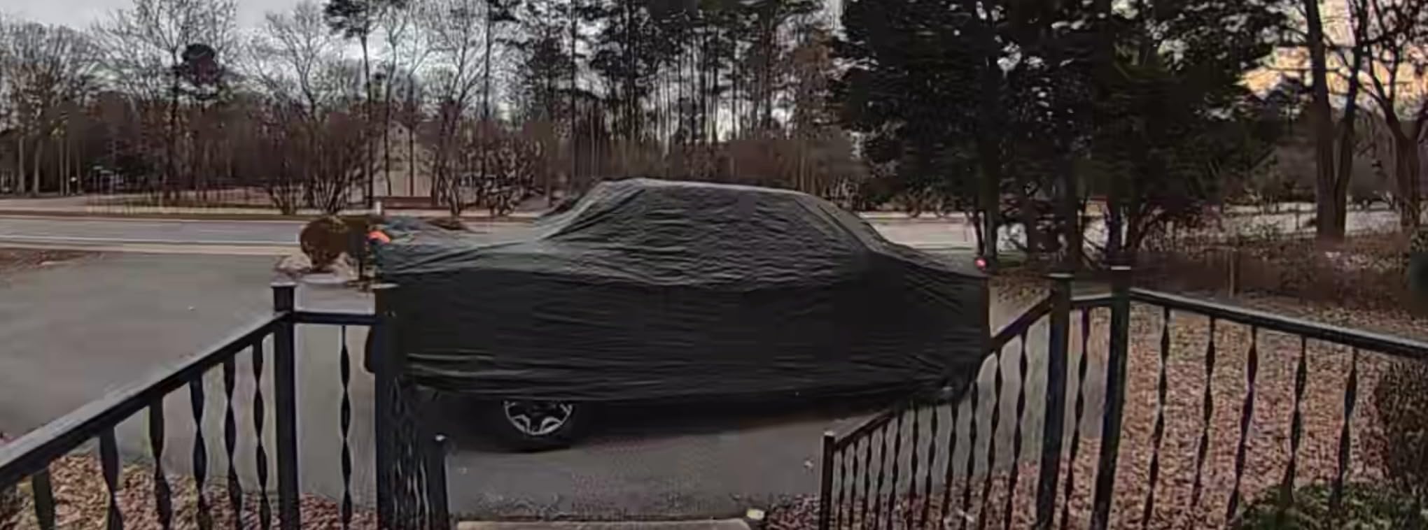 EzyShade 10-Layer Car Cover Waterproof All Weather - See Vehicle Size-Chart - Car Covers for Automobiles & Car Snow Cover - Full Exterior Covers - Winter Rain Sun SUV Sedan. Size A4 (See SizeChart) customer photo 2