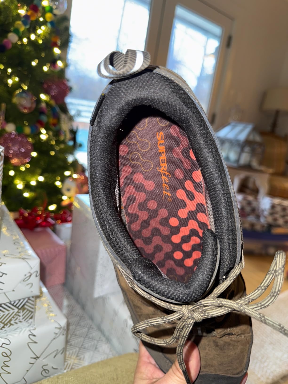 Superfeet Run Cushion Low Arch Insoles - Low Arch Support - Trim-To-Fit Inserts for Running Shoes - Professional Grade - 5.5-7 Men / 6.5-8 Women customer photo 1