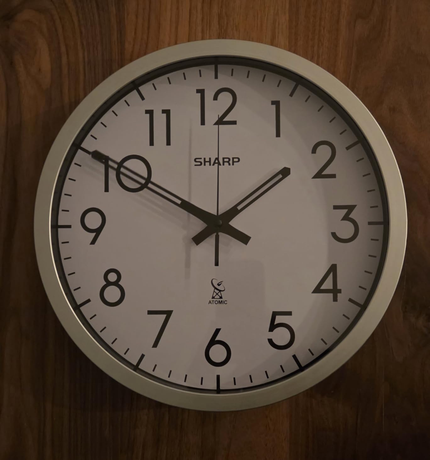 Sharp Atomic Analog Wall Clock - 12