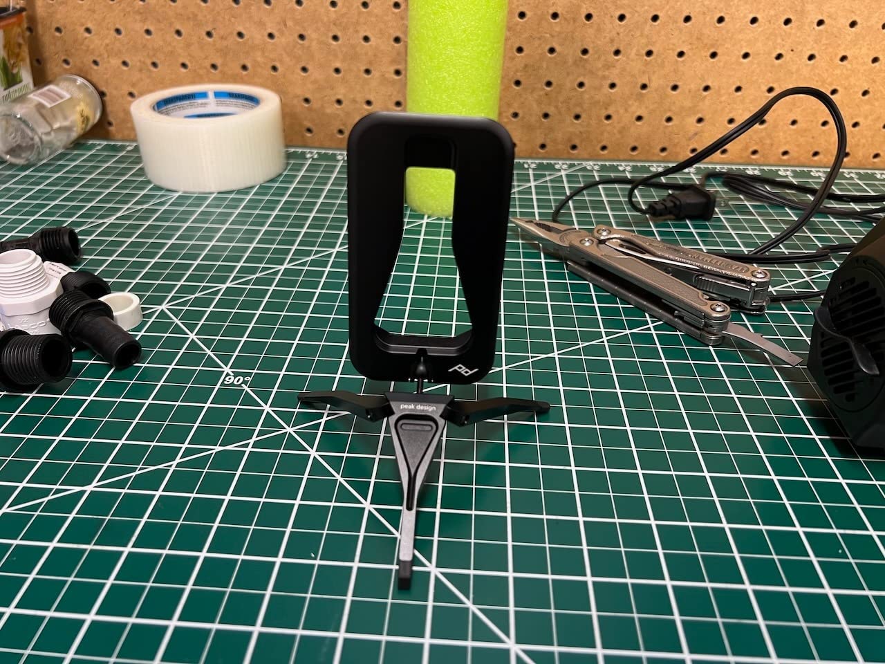 Mobile Tripod, Black, Compact Design, Portable and Pocket Friendly, MagSafe Compatible, SlimLink Mounting, Use It as a 3-Legged Stand, Kickstand or Grip, Phone Tripod Stand - Peak Design customer photo 2