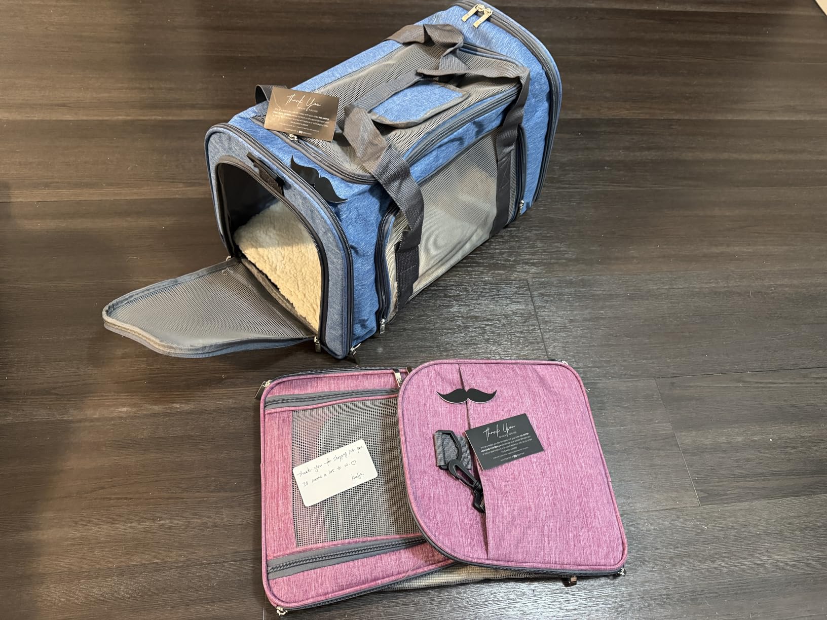 Mr. Pen- Pet Carrier, Cat Carrier, Dog Carrier, Cat Bag Carrier, Cat Travel Carrier, Soft Cat Carrier, Dog Travel Carrier, Pet Travel Carrier, Dog Soft-Sided Carriers customer photo 1