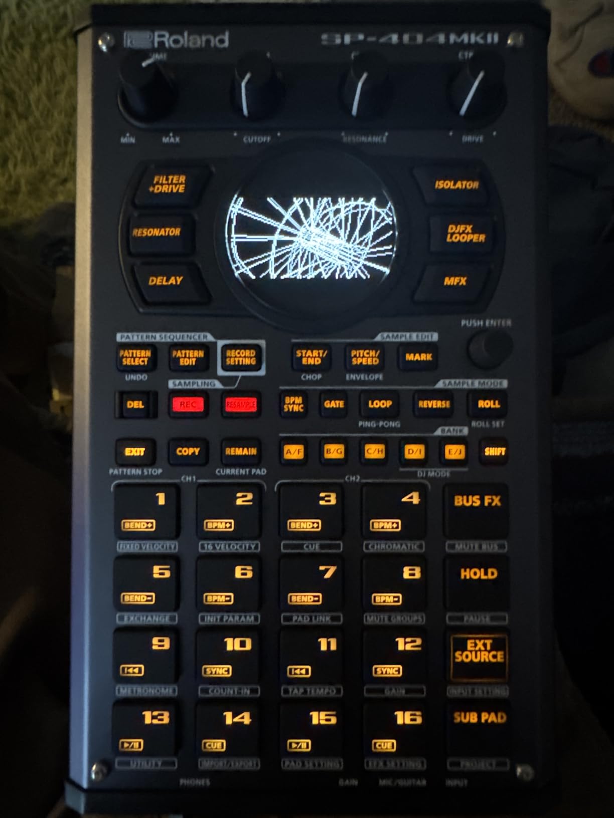 Roland SP-404MKII Creative Sampler and Effector - 16GB Internal Storage, 32-Voice Polyphony, 160 Samples Per Project, Legendary Beat Maker customer photo 2