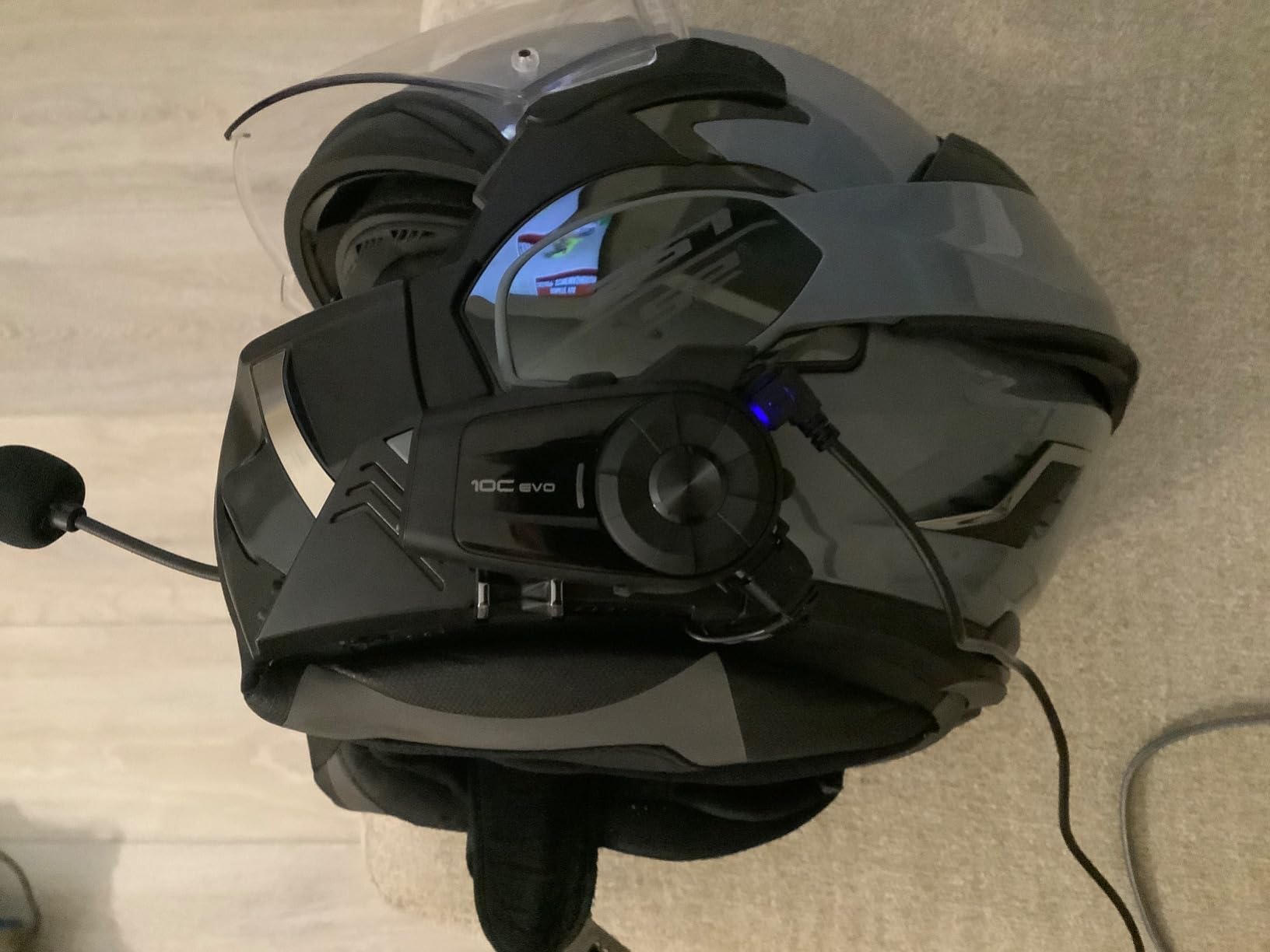 Sena 10C EVO Motorcycle Bluetooth Camera & Communication System with HD Speakers customer photo 2