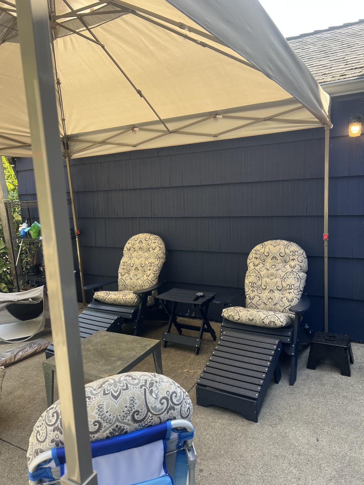 CROWN SHADES Gazebo 10x10 Pop Up Canopy with Mosquito Netting, Screen Tent with 4 Ropes, 8 Stakes, 4 Sandbags and Wheeled Storage Bag, Canopy for Patio & Backyard Parties,Camping&Events -(Beige) customer photo 2