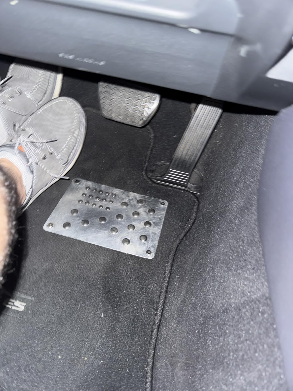 Car Truck Floor Mat Carpet Heel Pad Plate Rest Footrest Foot Pedal customer photo 1