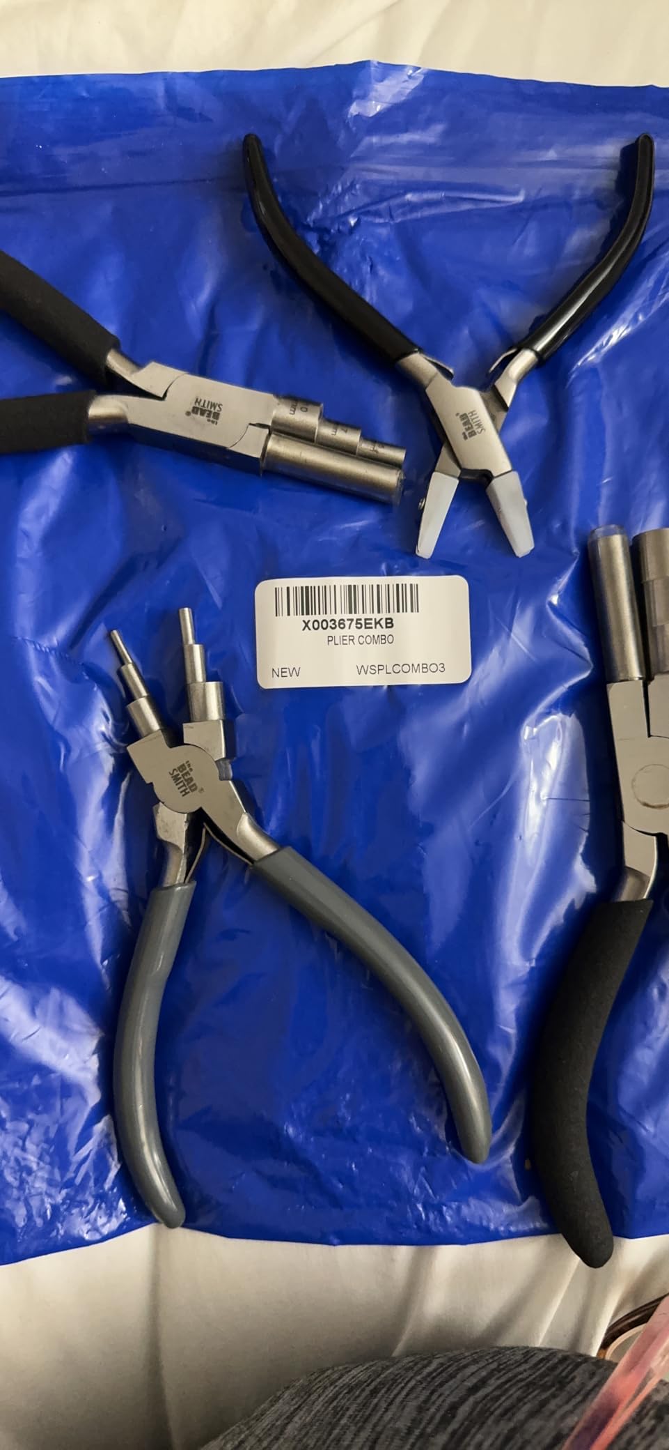 The Beadsmith Wire Working Combo - 3 Different Wire Wrapping Bending Pliers and Double Nylon Jaw Chain Nose Pliers customer photo 1