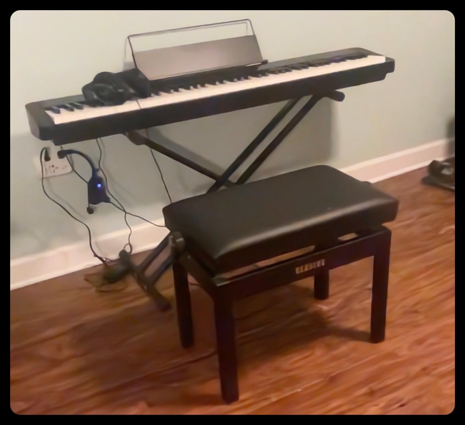 Casio PX-S1100 Privia Digital Piano - Black Bundle with Adjustable Stand, Bench, Sustain Pedal, and Accessories customer photo 1
