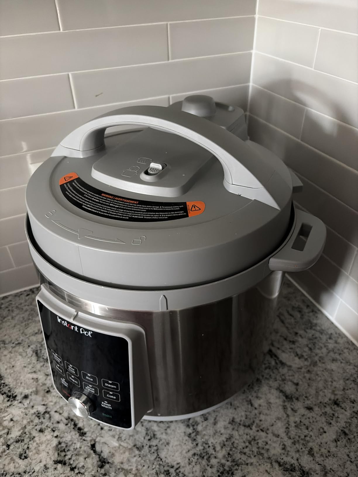 Instant Pot 8-Quart Whisper Quiet 9-in-1 Electric Pressure Cooker, Slow Rice Cooker, Steamer, Saute, Yogurt Maker, Warmer & Sterilizer, App With Over 800 Recipes, Stainless Steel, Duo Plus customer photo 1