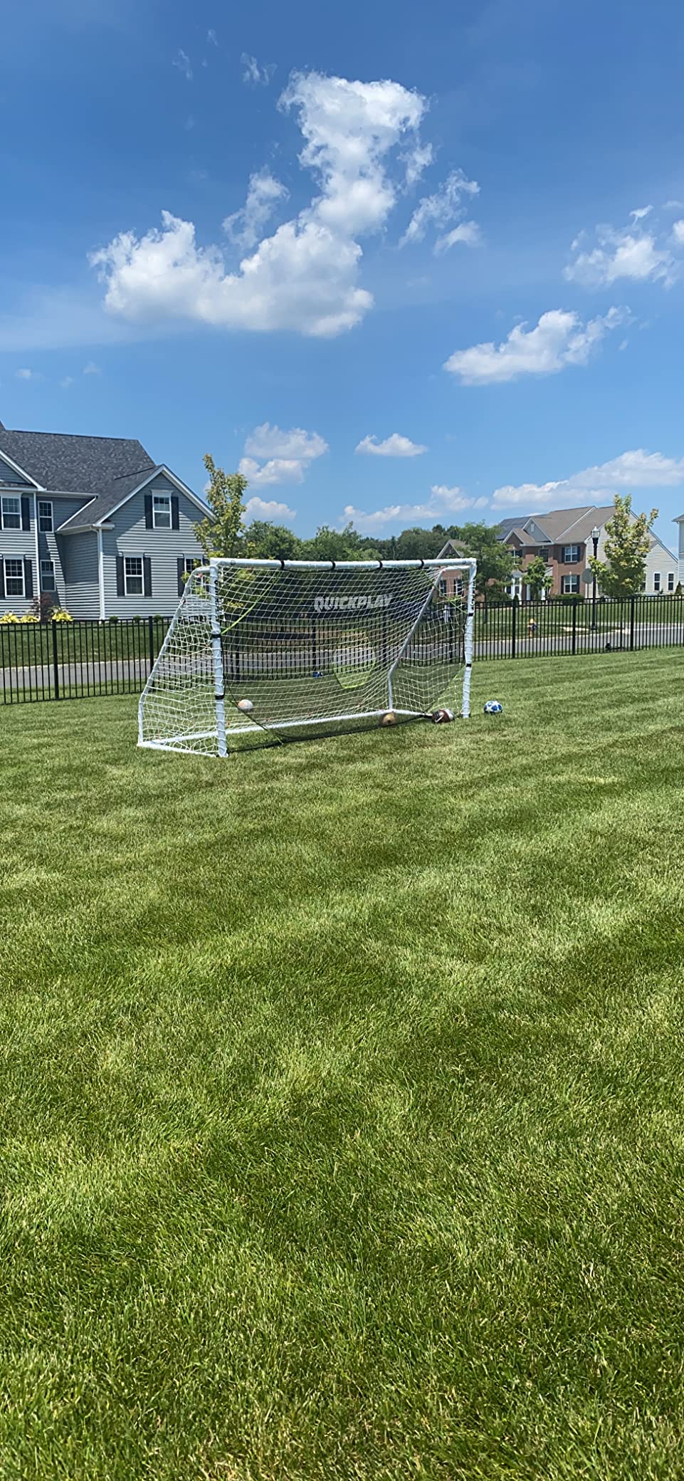 QuickPlay Target Net Lite with 5 Target Zones | Practice Shooting and Passing Accuracy | Soccer Goal Frame not Included customer photo 1