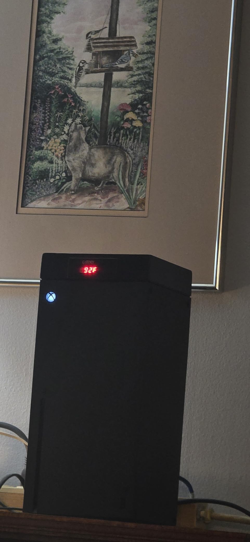 G-STORY Cooling Fan for Xbox Series X with Automatic Fan Speed Adjustable by Temperature, LED Display, High Performance Cooling, Low Noise, 3 Speed 1500/1750/2000RPM (140MM) with RGB LED customer photo 2