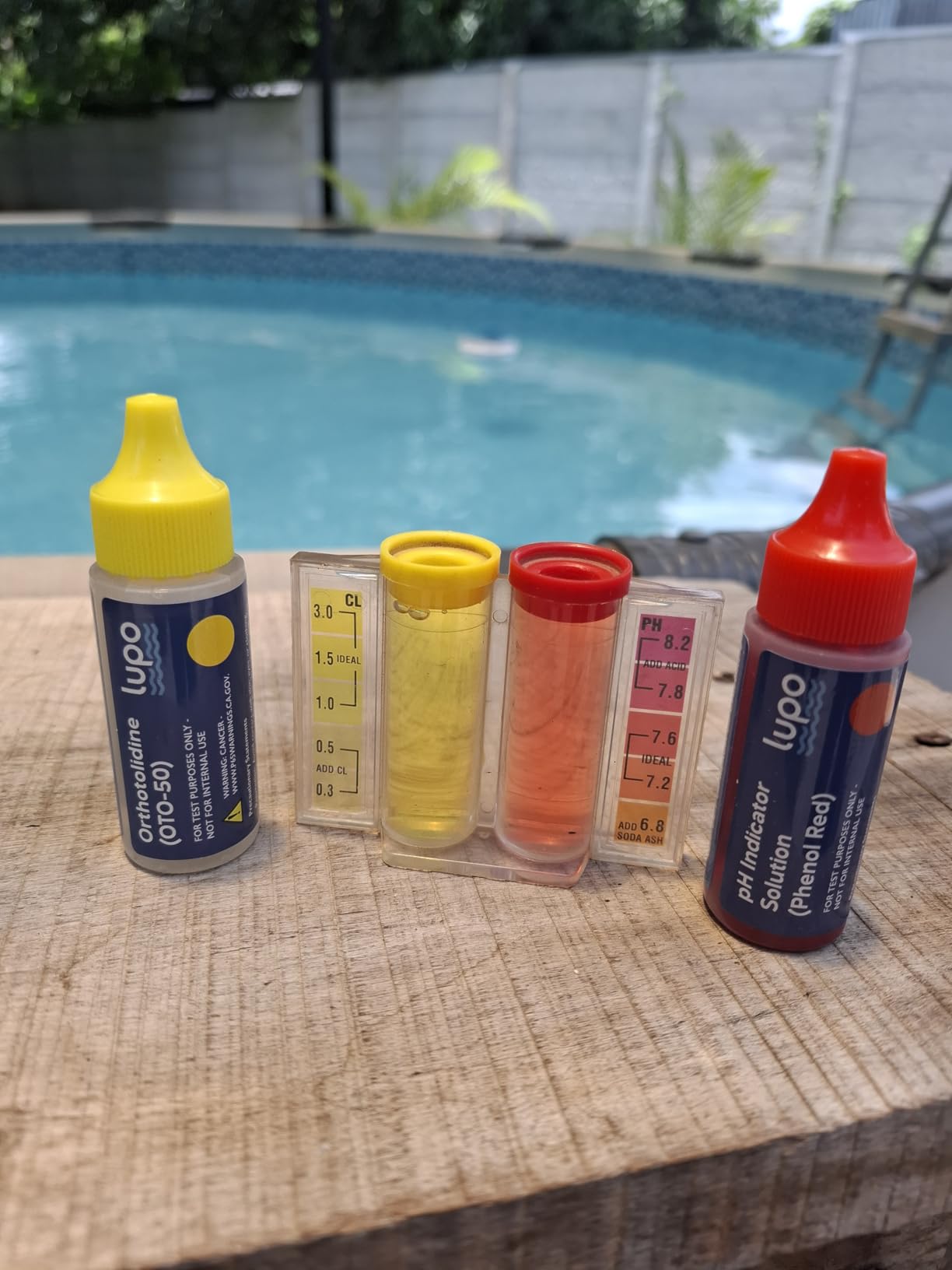 Lupo 3-in-1 Pool Test Kit | Pool Testing Kit for Residential Swimming Pools & Spas for Testing Total Chlorine, Total Bromine & pH | Pool Chemical Test for Quick & Accurate At-Home Pool Water Testing customer photo 2