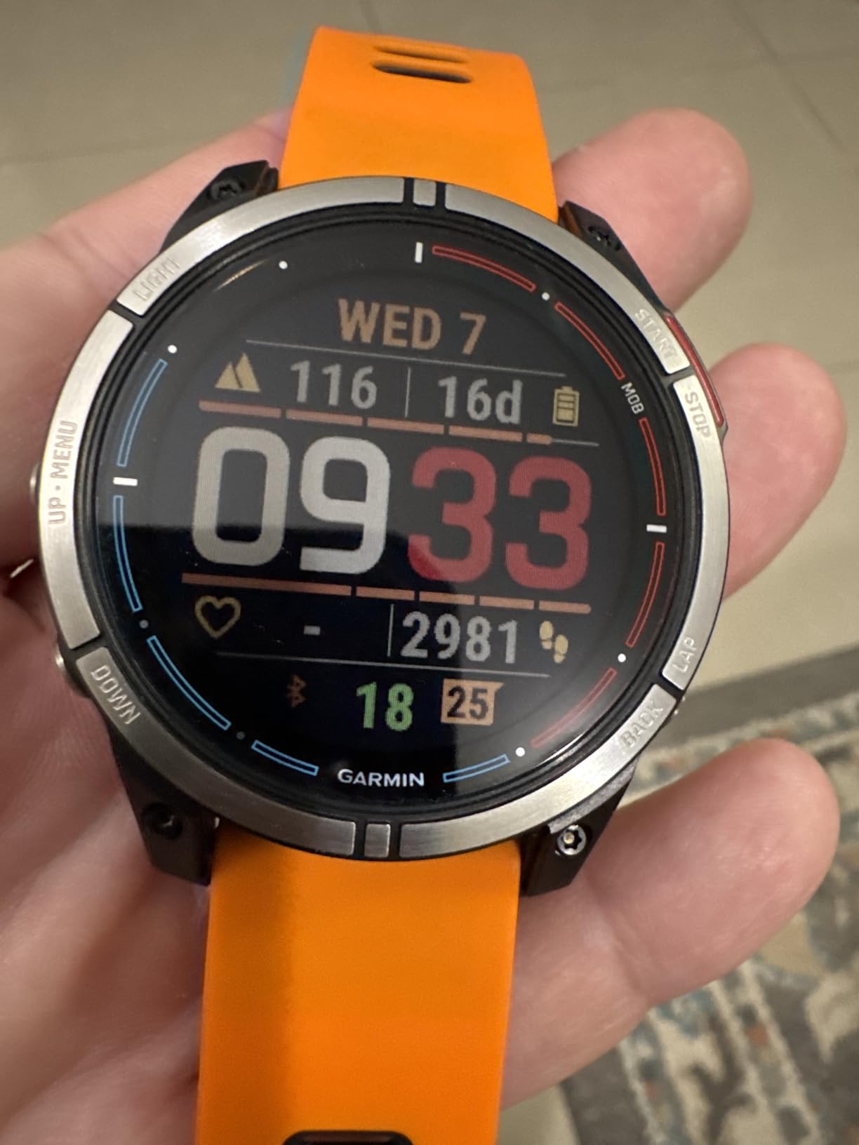 Garmin quatix 7X Solar Edition, Marine GPS Smartwatch, Solar Charging Capabilities, Durable Watch with Flashlight, Tide Changes and Anchor Drag Alerts customer photo 2