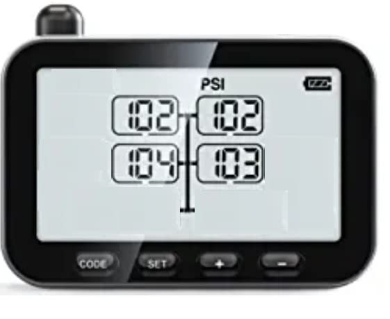 GUTA Trailer Tire Pressure Monitoring System, RV TPMS with 6 Sensors, 6 Alert Modes, Signal Booster, Power Saving Display, Long Sensing Distance, for 3 Trailers (T1/T2/T3), for Camper, Motor Homes customer photo 2