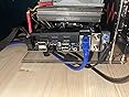 PC Open Frame Test Bench Mini ITX Motherboard Overlock Computer Case DIY Mod Base Transparent Acrylic Stand customer photo 1