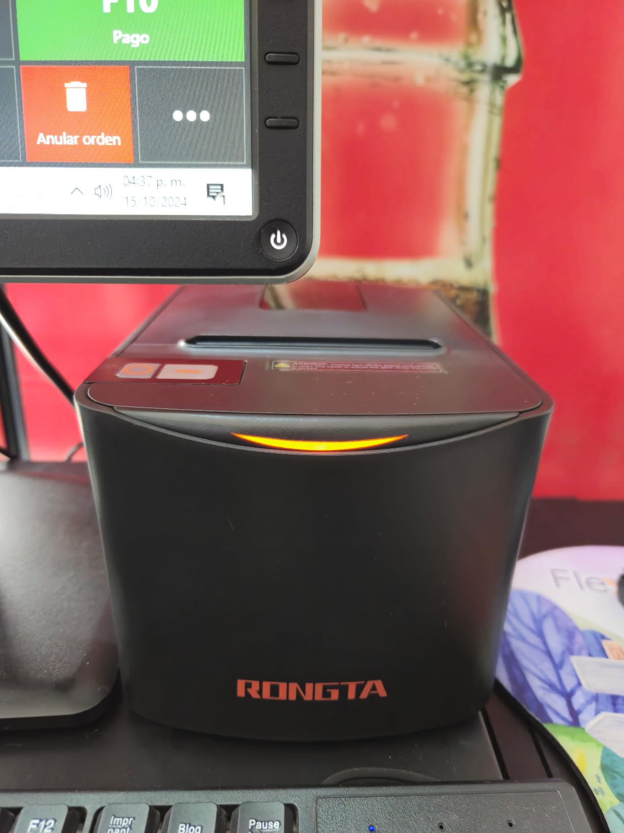 Rongta Thermal Receipt Printer, 80mm High-Speed POS Printer with Auto Cutter, 250mm/s, Ideal for Kitchen & Small Business, Compatible with Windows, Linux, MacOS customer photo 2