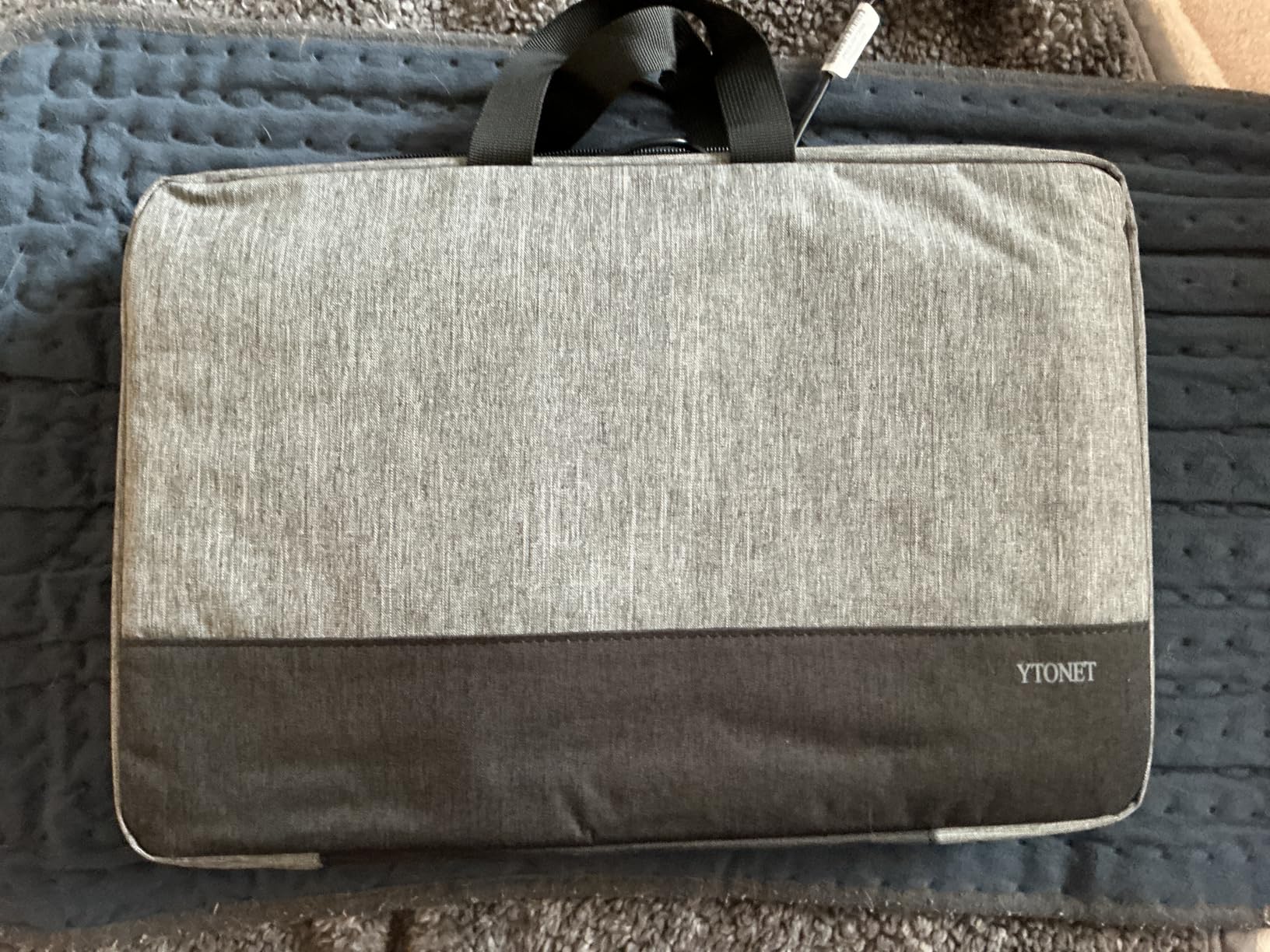 Ytonet Laptop Sleeve Case 17 17.3 Inch, Slim Water Resistant TSA Laptop Cover with Handle Protective Computer Carrying Case Compatible with HP Dell Lenovo Asus Notebooks, Grey customer photo 1