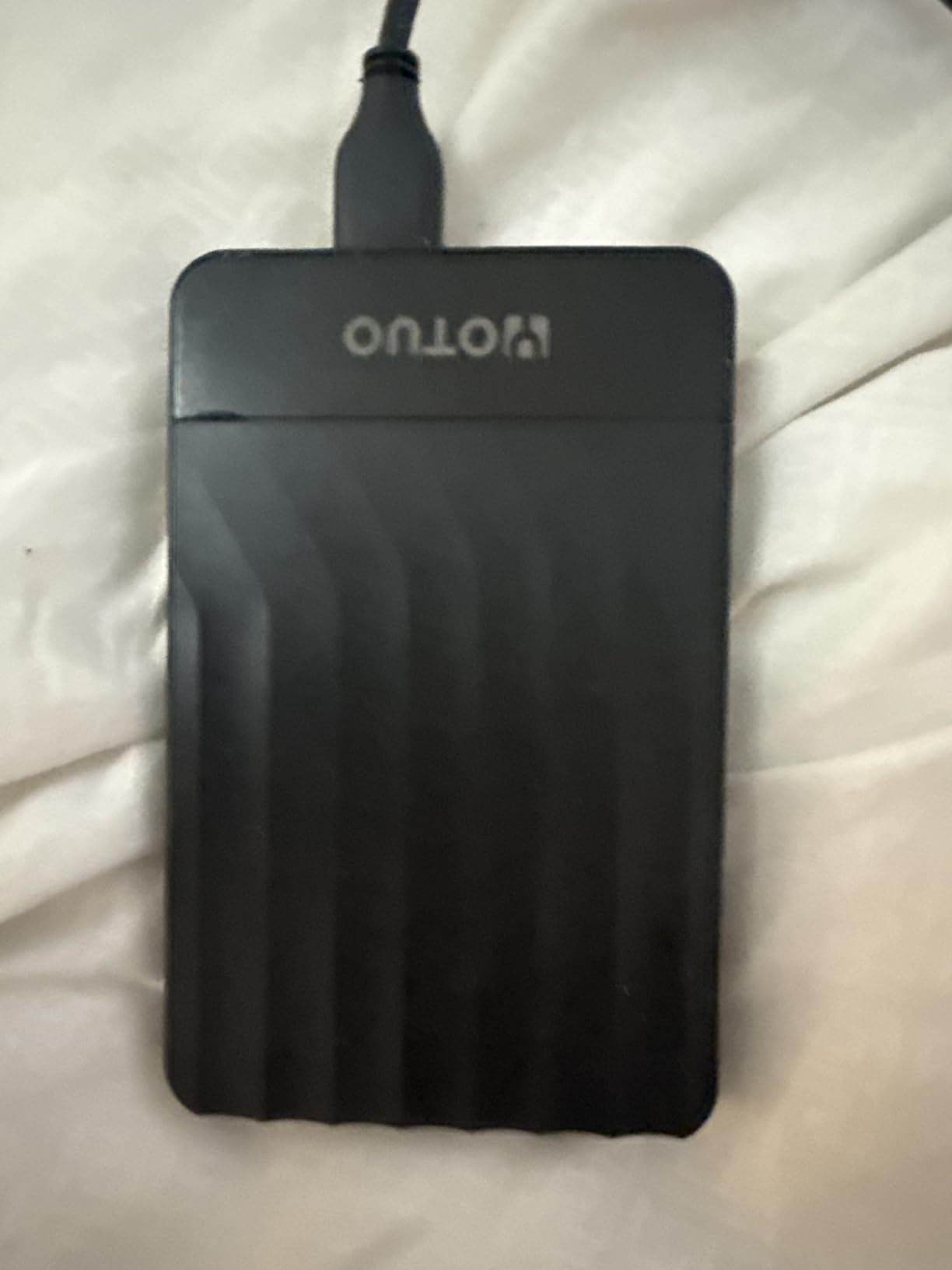 Portable External Hard Drive Storage Expansion Mobile HDD USB 3.0 for PC, Mac, Desktop, Laptop, PS4, PS5, Xbox One X/S, Xbox 360, Xbox Series X/S, Office & Game (Black, 500GB) customer photo 1