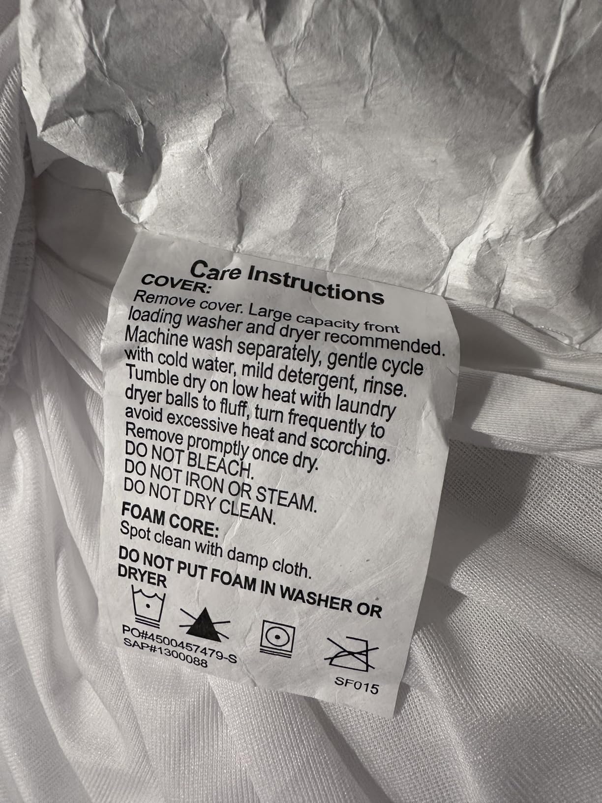 Sleep Innovations Cooling Comfort Gel Memory Foam Dual Layer Mattress Topper, 4 Inch, Queen Size, Pillow Top Cover customer photo 2