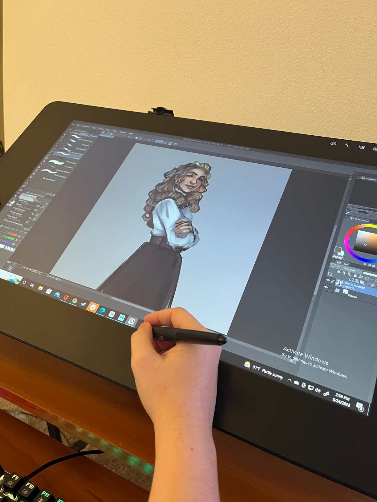 Cintiq Pro 27 Creative Pen Display 4K customer photo 2