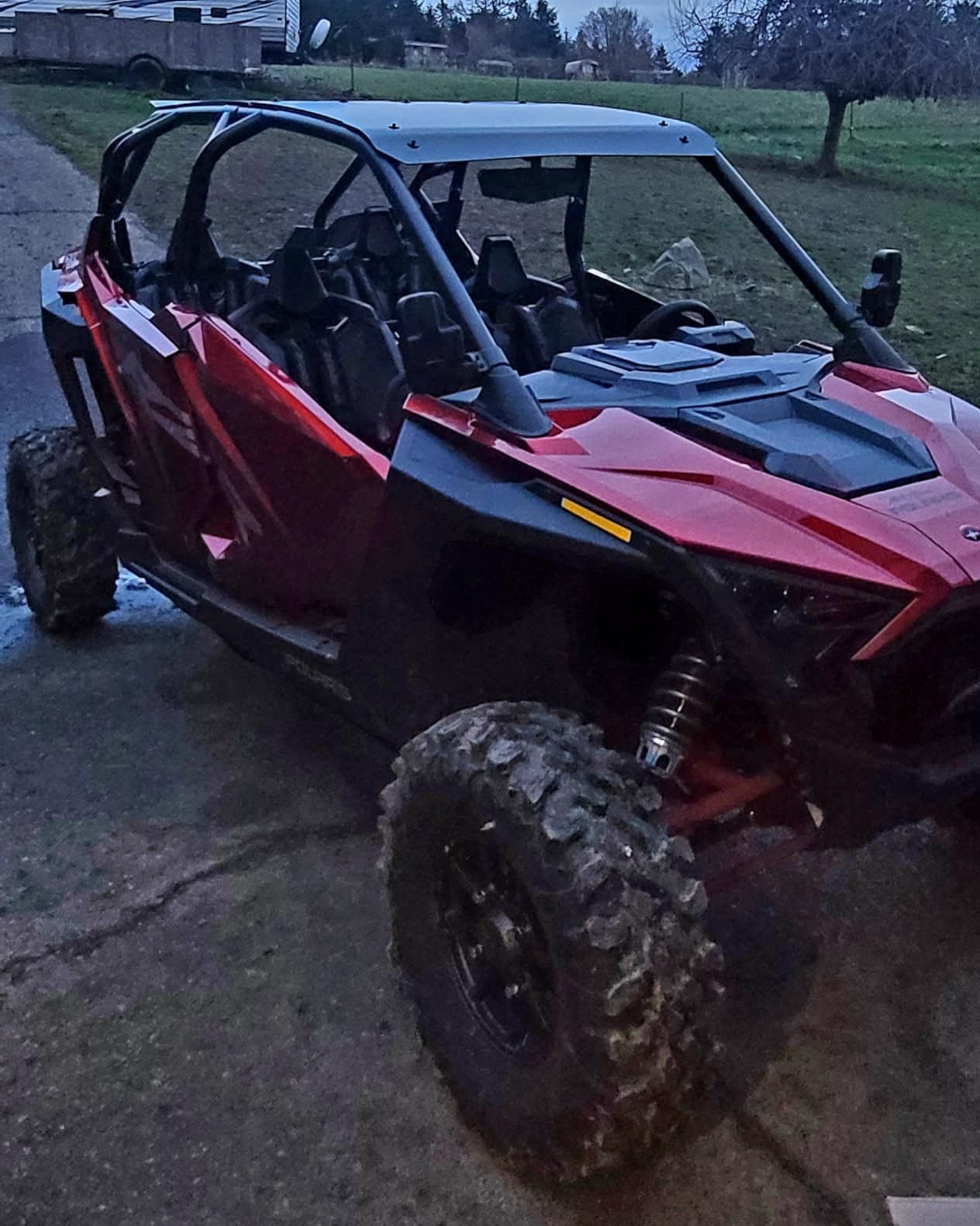 A & UTV PRO Polaris RZR PRO XP / RZR Turbo R 2020-2025 Aluminum Roof, Heavy Duty 2 Seater Hard Top Sun Visor Cover Accessories, Replaces OEM:2883743-458, Black customer photo 2