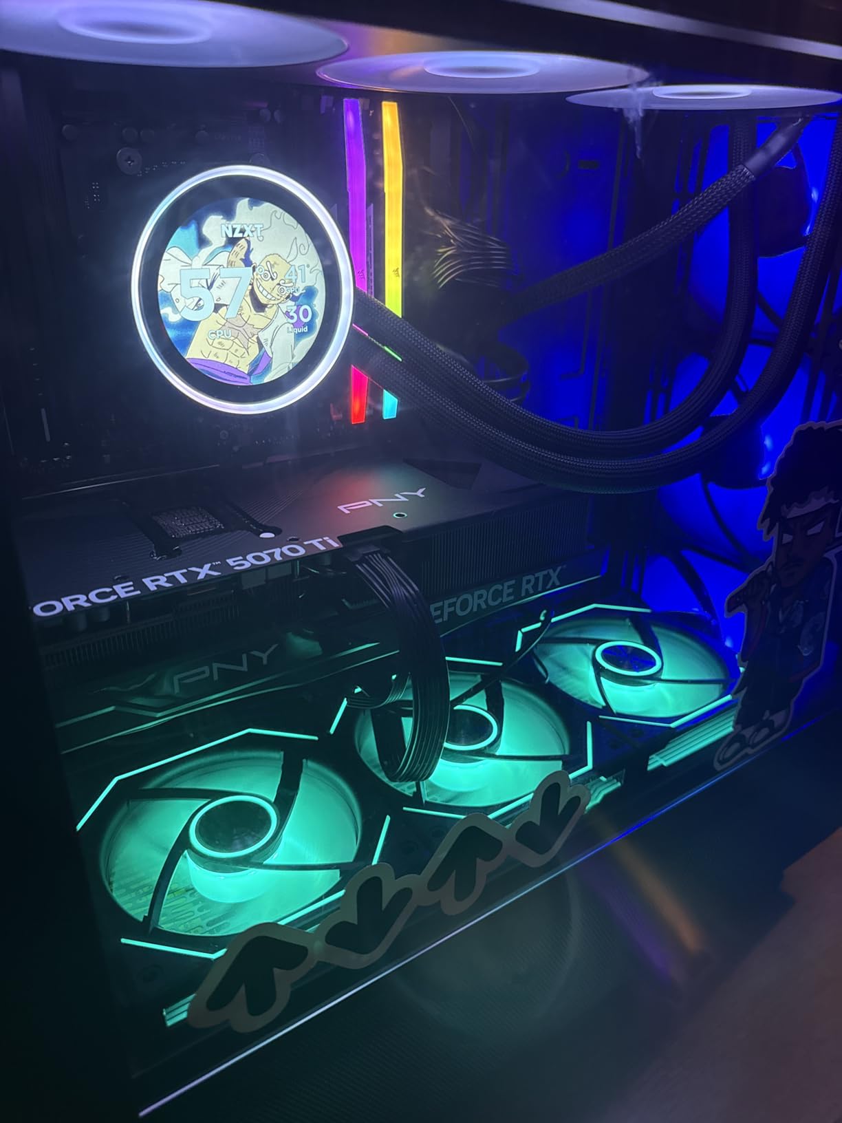 Lian Li UNI Fan SL-Infinity 120mm-Triple Pack-ARGB Fan (Non-Wireless)-Infinity Mirror-Daisy-Chain Design, Customizable Lighting Effects-One Cable Connection-with Controller-Black customer photo 2