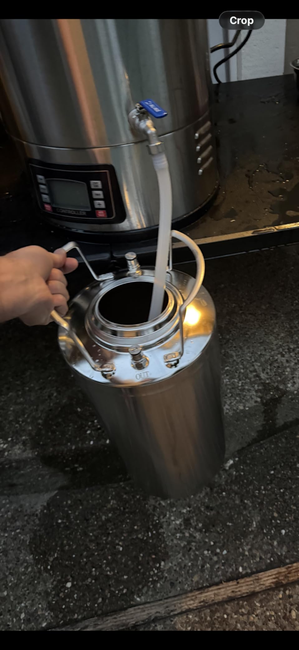 VEVOR Electric Brewing System, 9.2 Gal/35 L Brewing Pot, All-in-One Home Beer Brewer with Pump, Mash Boil Device customer photo 1
