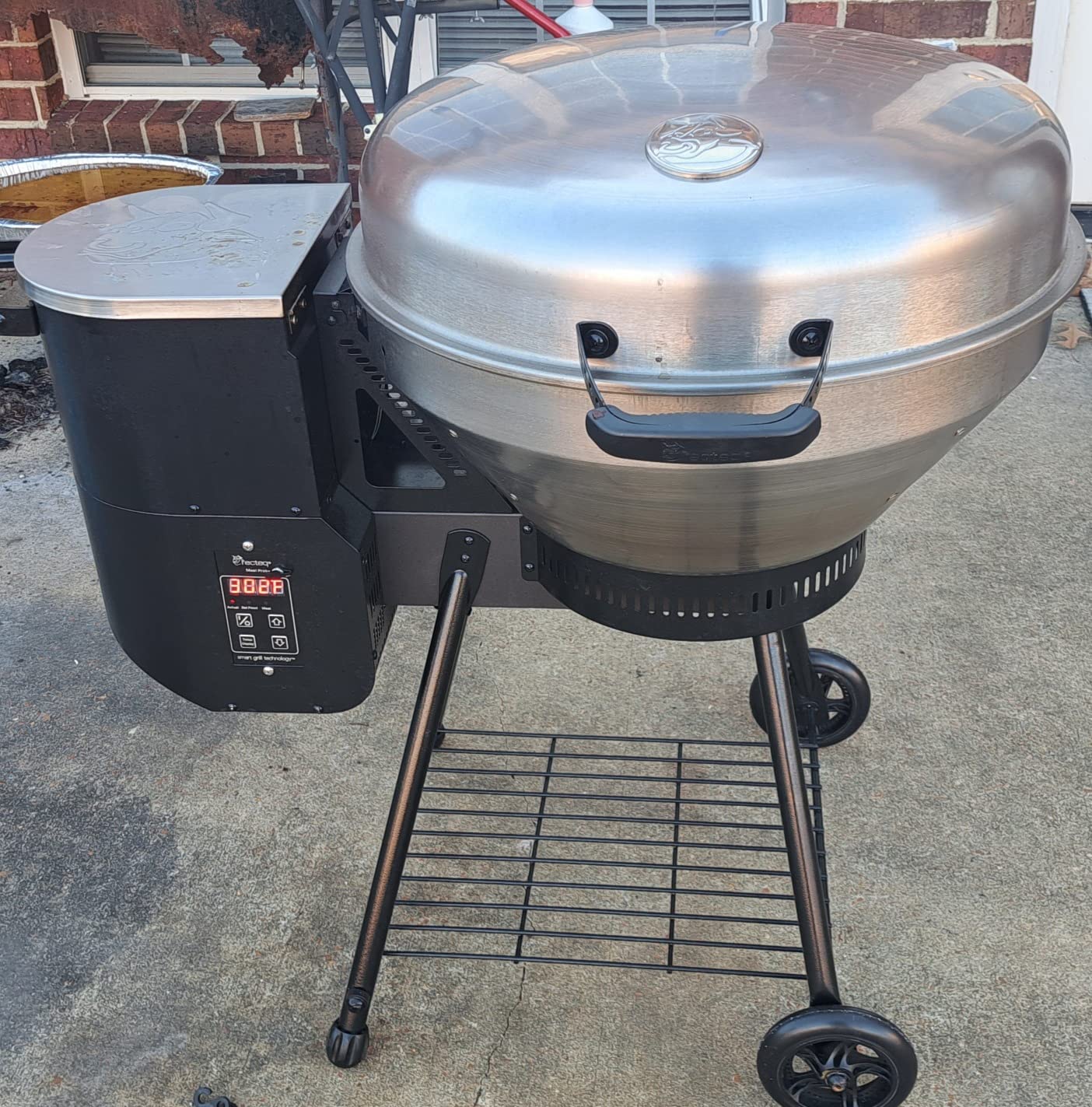 Recteq Pellet Grill RT-B380 Bullseye, BBQ, Outdoor, and Electric Pellet Smoker Grill, Electric Smokers, Uses 100% Wood Pellets for Ribs, Brisket, Chicken, Sear, Smoke customer photo 2