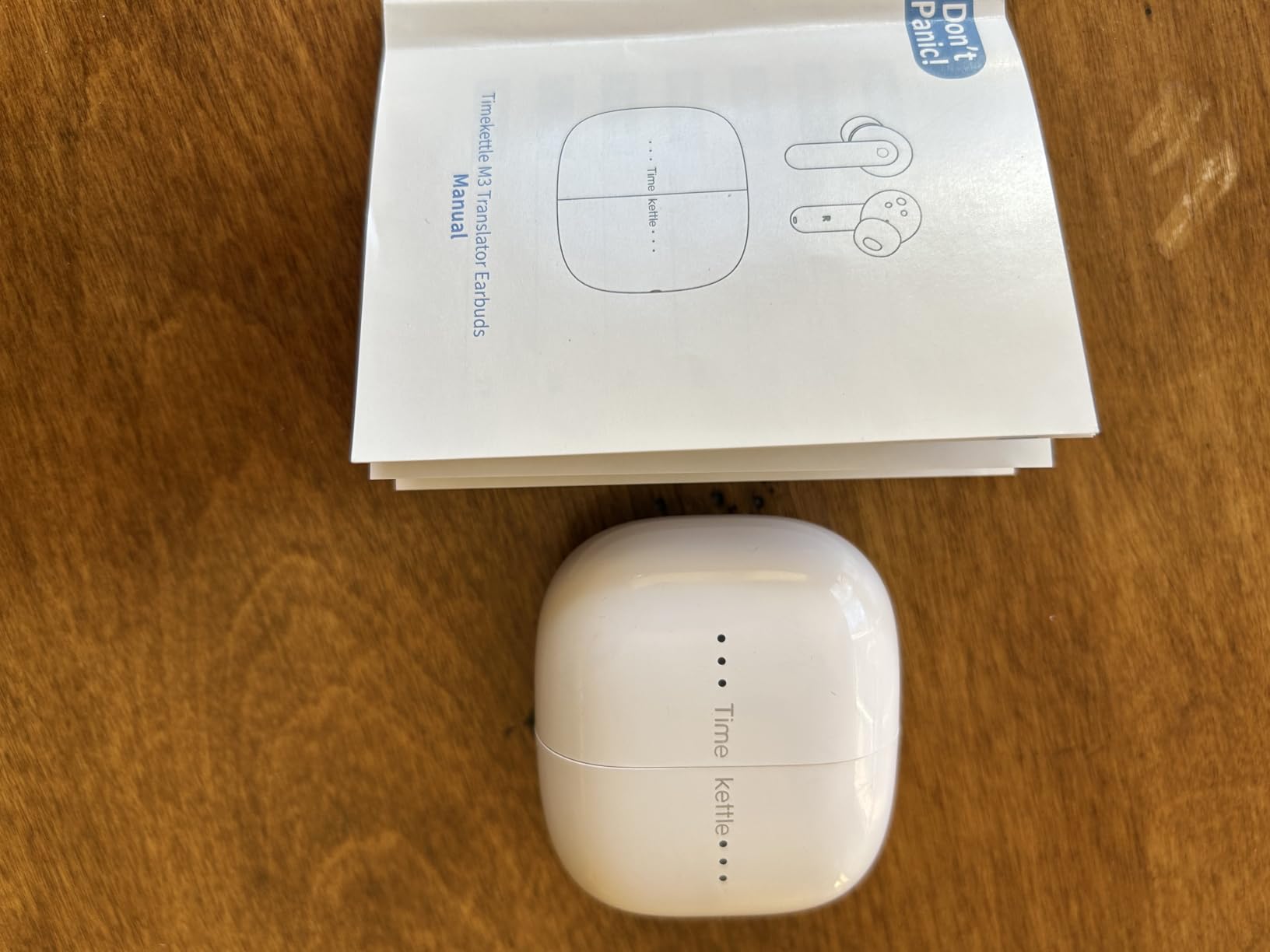 Timekettle M3 Language Translator Earbuds, Two-Way Translator Device with APP for 40 Languages and 13 Offline Translation Packs, Fast Reaction with Revolutionary Al Semantic Tech (Offline Version) customer photo 1