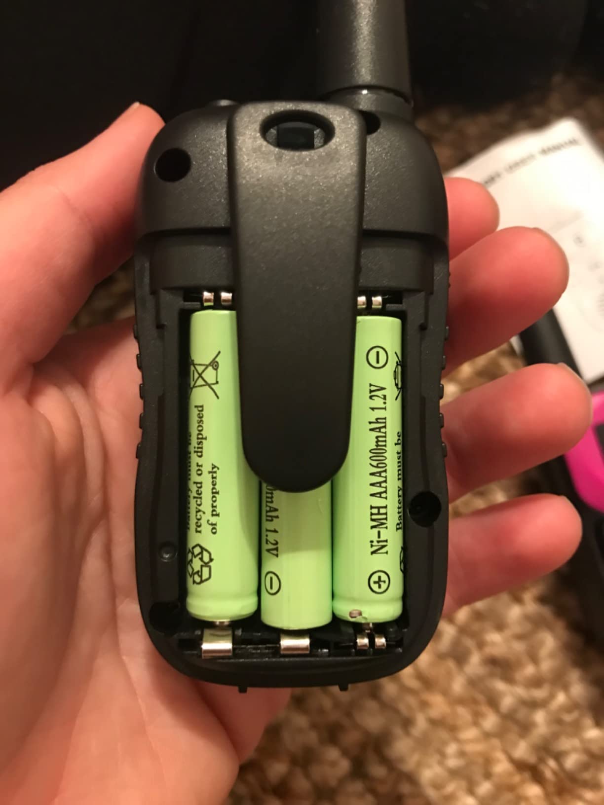 Walkie Talkies for Kids - Rechargeable 4 Pack: Walky Talky for Kids with Charger Battery - Walkie-Talkies Long Range Outdoor, Hiking, Camping Toys for 3-12 Year Old Girls Boys customer photo 2