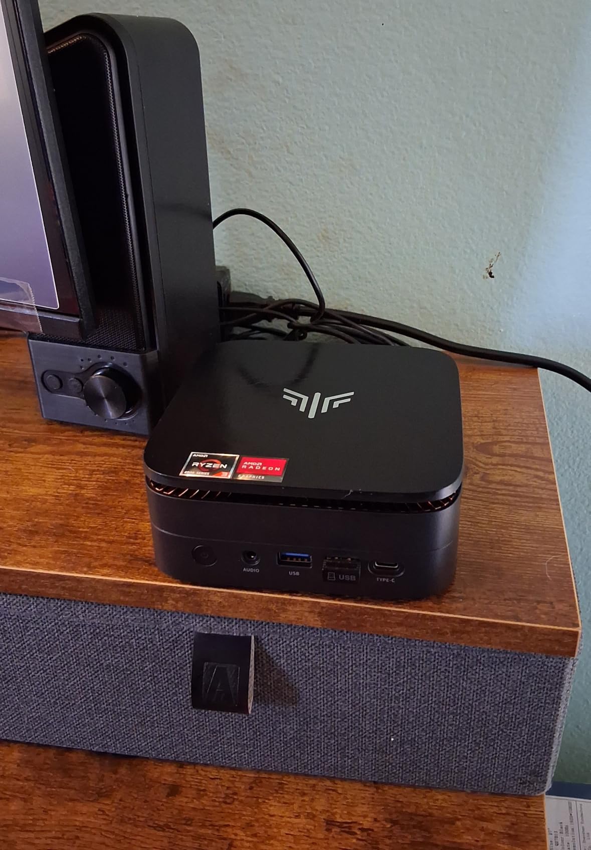 KAMRUI Pinova P1 Mini PC, AMD Ryzen 4300U Mini Computers (Beats N150/10110U, up to 3.7GHz), 16GB RAM 1TB M.2 SSD Micro Desktop PC Support Triple 4K Display| Dual WiFi | BT| Ethernet for Business Home customer photo 1
